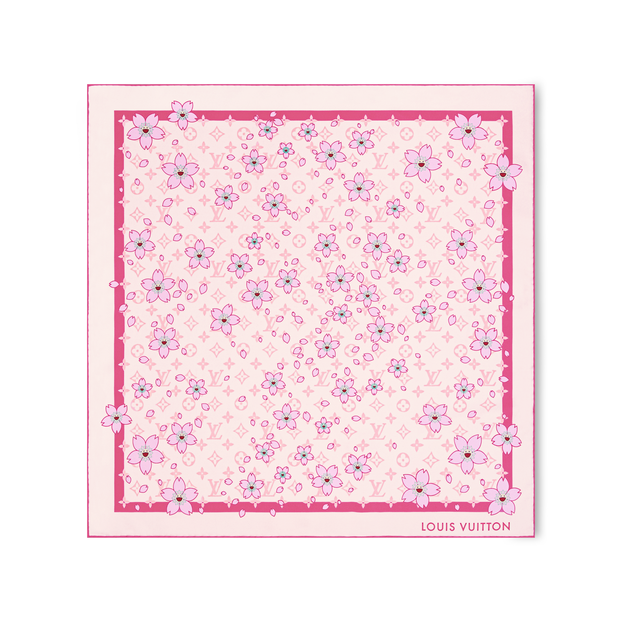LV x TM - ผ้า Square รุ่น Monogram Cherry Blossom 70 . in ผู้หญิง