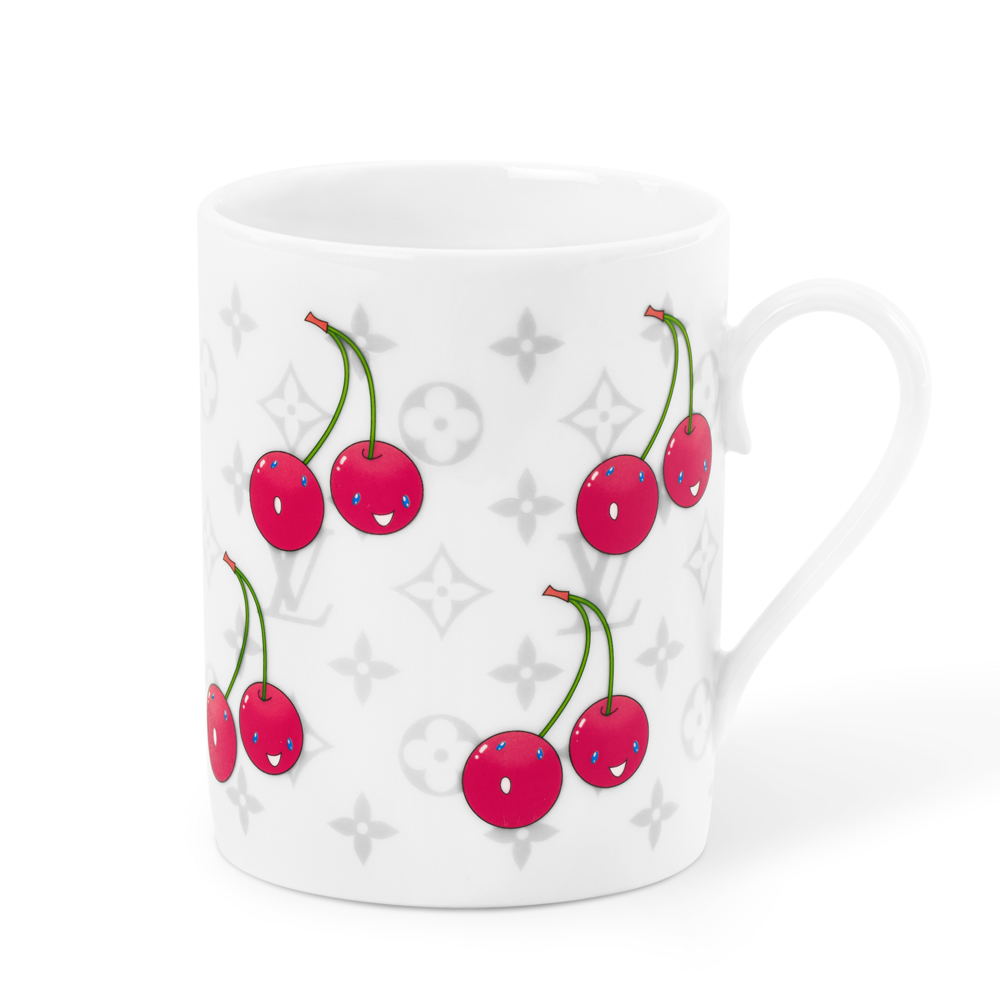 LV x TM - แก้วมัค Monogram Cerises in ทรังก์ การเดินทาง และ บ้าน