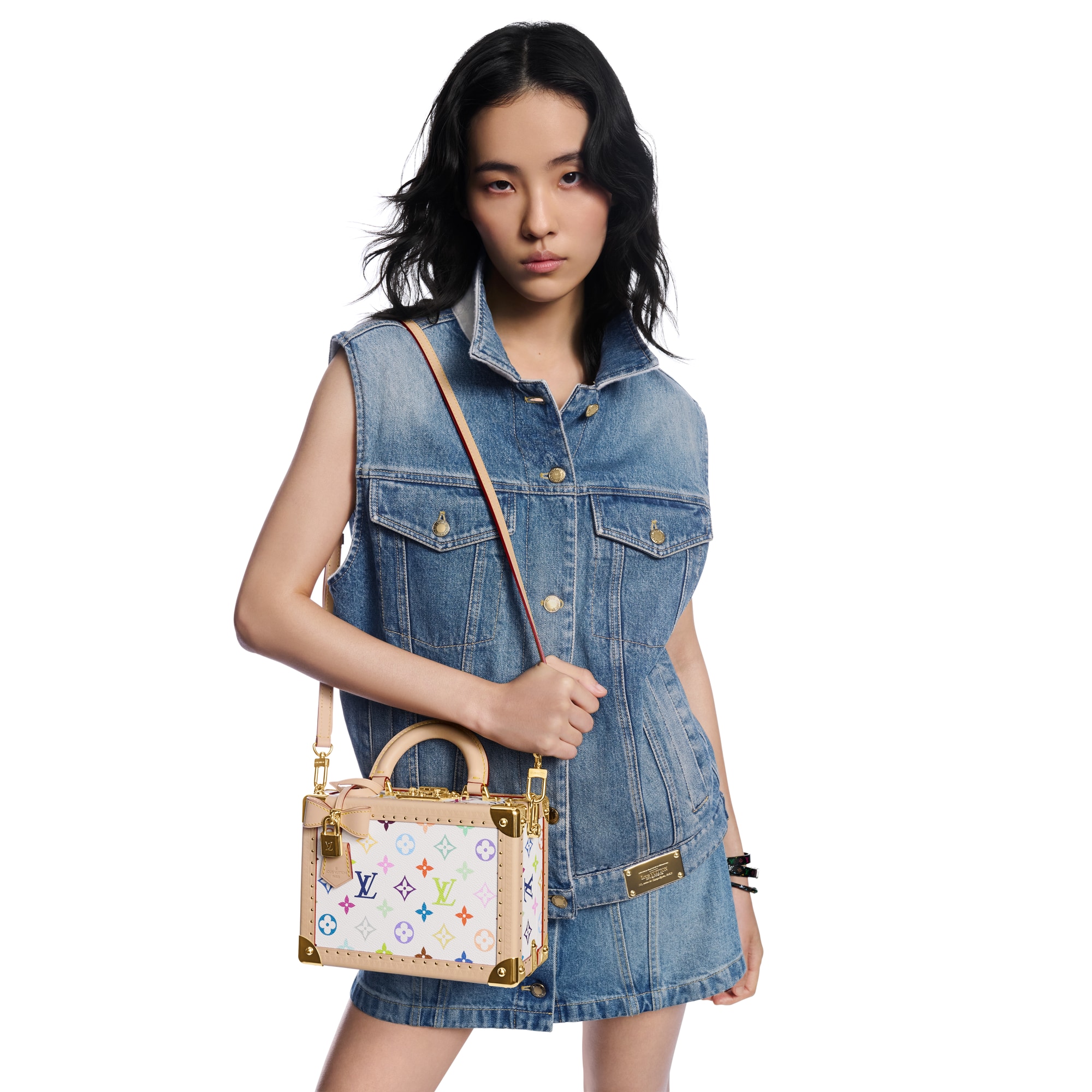 LV x TM - กระเป๋ารุ่น Petite Valise Monogram แคนวาสประเภทอื่น in ทรังก์ การเดินทาง และ บ้าน