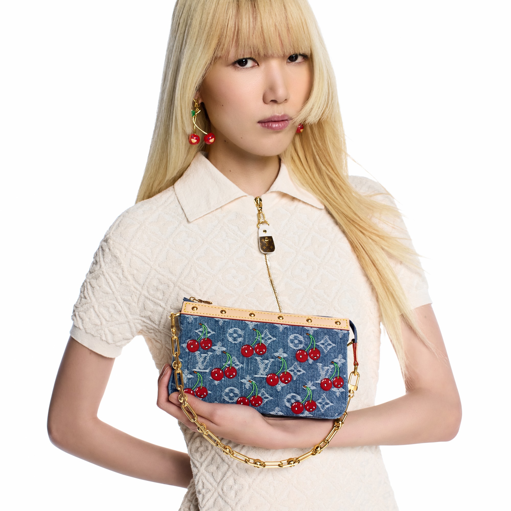 LV x TM - กระเป๋ารุ่น Pochette Accessoires Monogram เดนิม in ผู้หญิง
