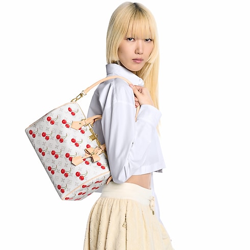 LV x TM - กระเป๋ารุ่น Speedy Soft Bandoulière 30 Monogram แคนวาสประเภทอื่น in กระเป๋าและผลิตภัณฑ์เครื่องหนังขนาดเล็ก's สำหรับผู้หญิง ไอคอนิก collections by Louis Vuitton (การย่อ/ขยายผลิตภัณฑ์)