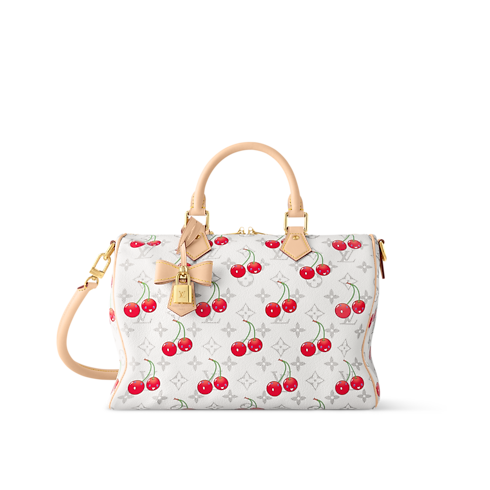 LV x TM - กระเป๋ารุ่น Speedy Soft Bandoulière 30 Monogram แคนวาสประเภทอื่น in กระเป๋าและผลิตภัณฑ์เครื่องหนังขนาดเล็ก's สำหรับผู้หญิง ไอคอนิก collections by Louis Vuitton (การย่อ/ขยายผลิตภัณฑ์)