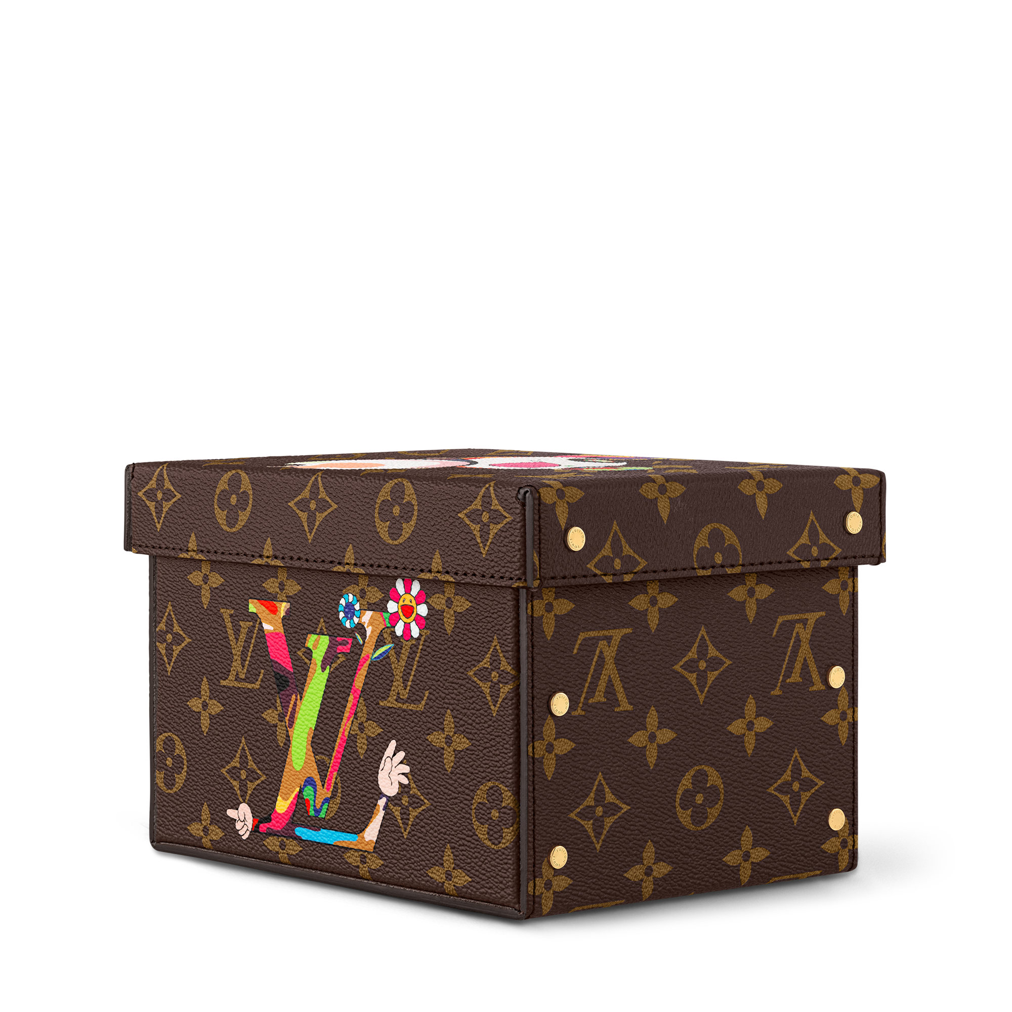 LV x TM - กล่องรุ่น Superflat Characters  in ทรังก์ การเดินทาง และ บ้าน