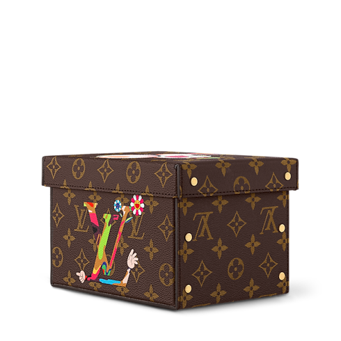 LV x TM - กล่องรุ่น Superflat Characters in ทรังก์ การเดินทาง และ บ้าน's หนังสือและเครื่องเขียน หนังสือปกแข็ง collections by Louis Vuitton (การย่อ/ขยายผลิตภัณฑ์)