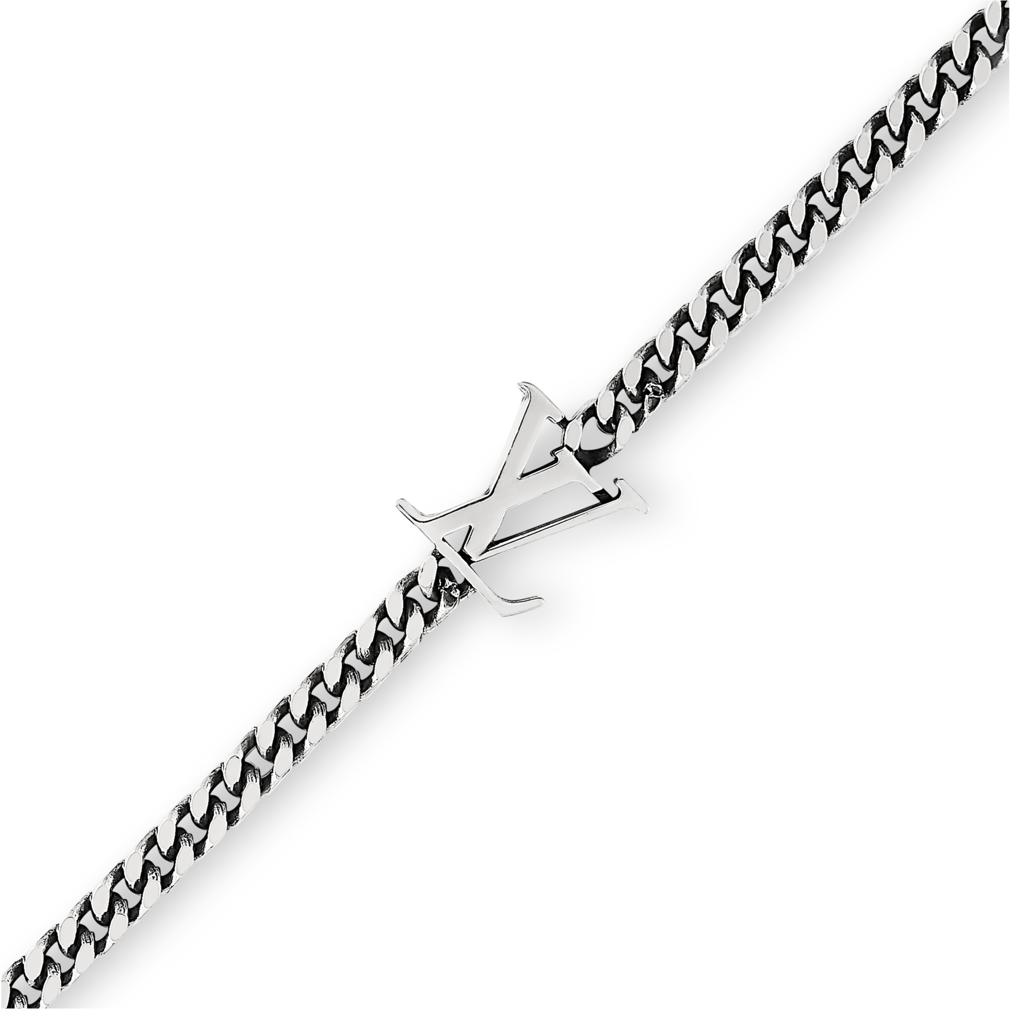 สร้อยคอสายโซ่ LV Yours . in ผู้ชาย