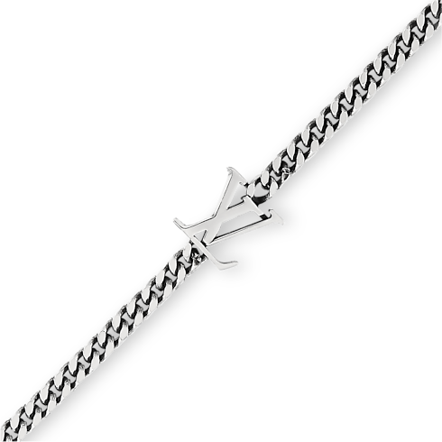 สร้อยคอสายโซ่ LV Yours . in ผู้ชาย's แฟชั่นจิวเวลรี่ สร้อยคอและจี้ collections by Louis Vuitton (การย่อ/ขยายผลิตภัณฑ์)