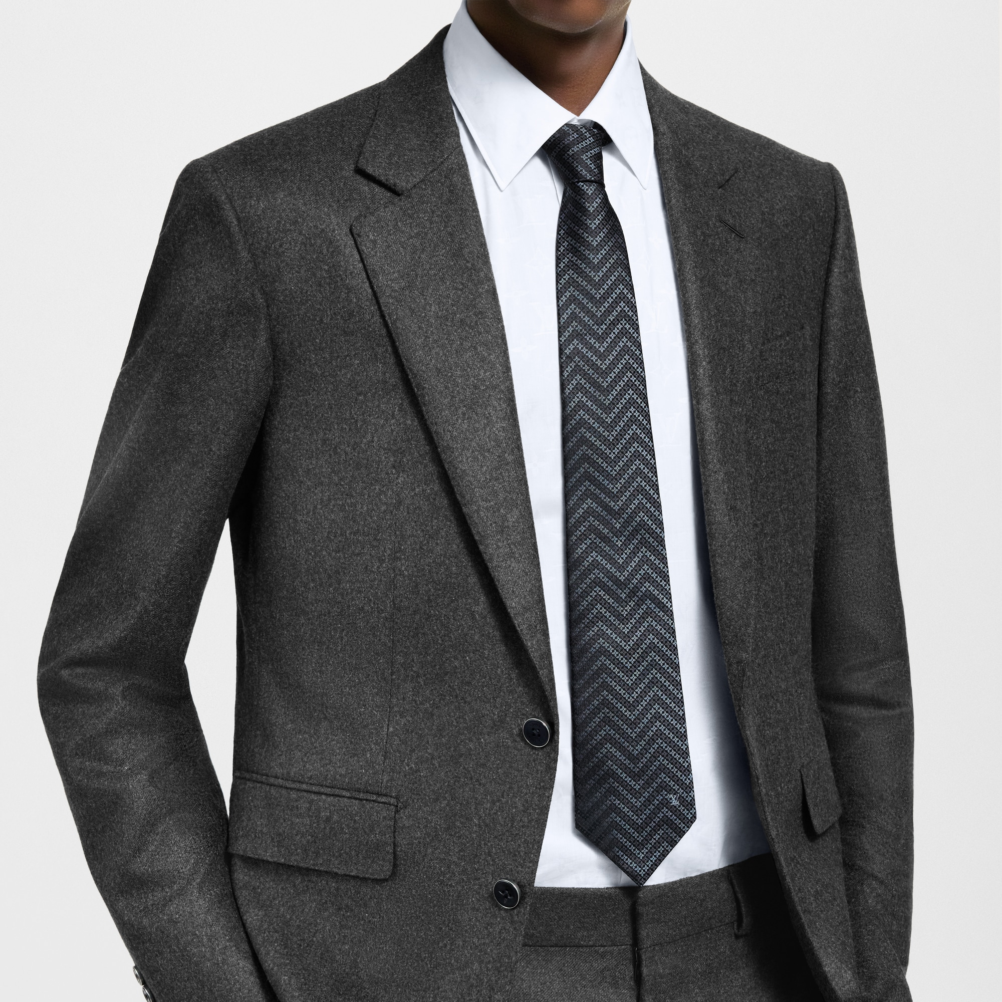 เนคไทรุ่น LV Zigzag . in ผู้ชาย