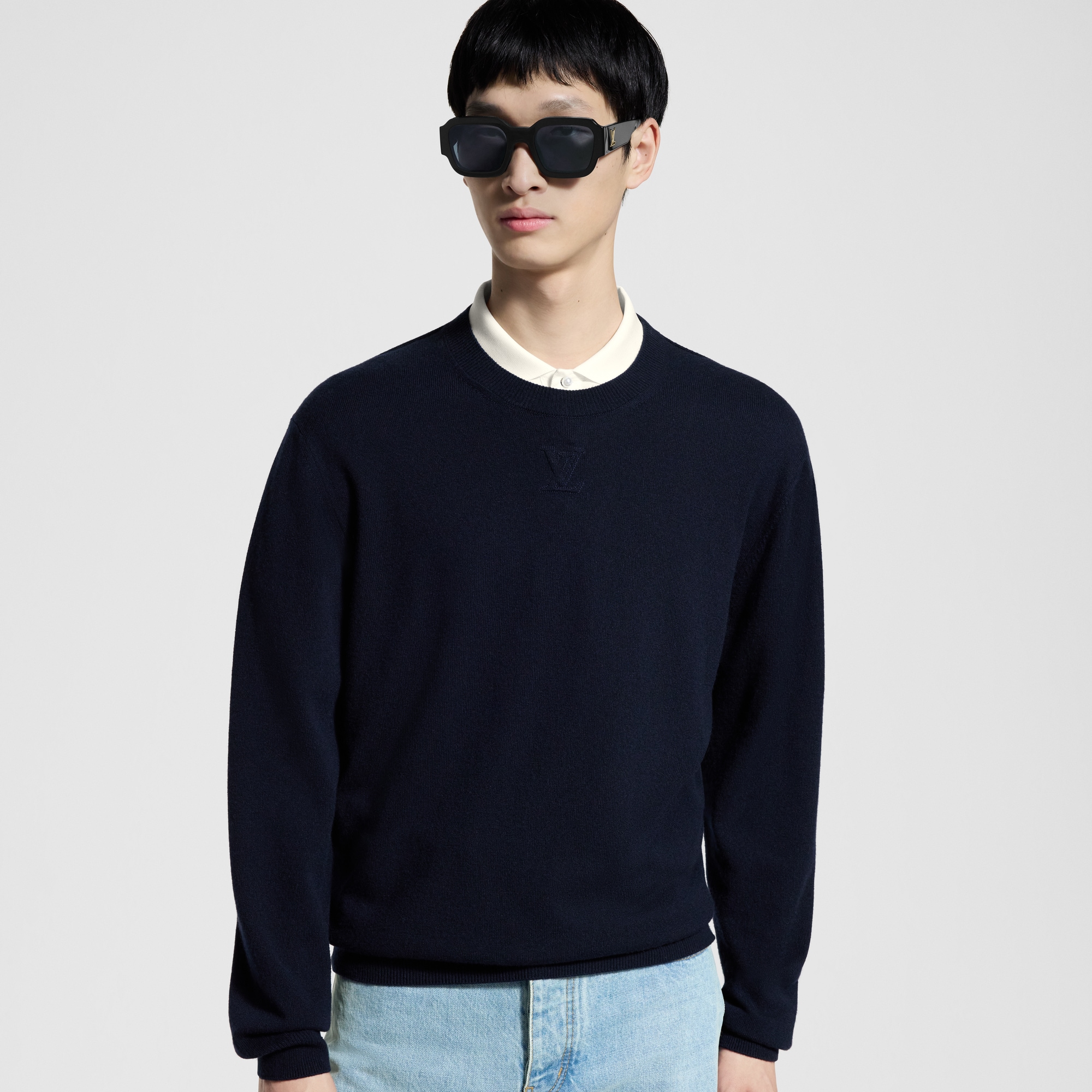 เสื้อคอกลมประทับลาย LV รุ่น LVSE  in ผู้ชาย