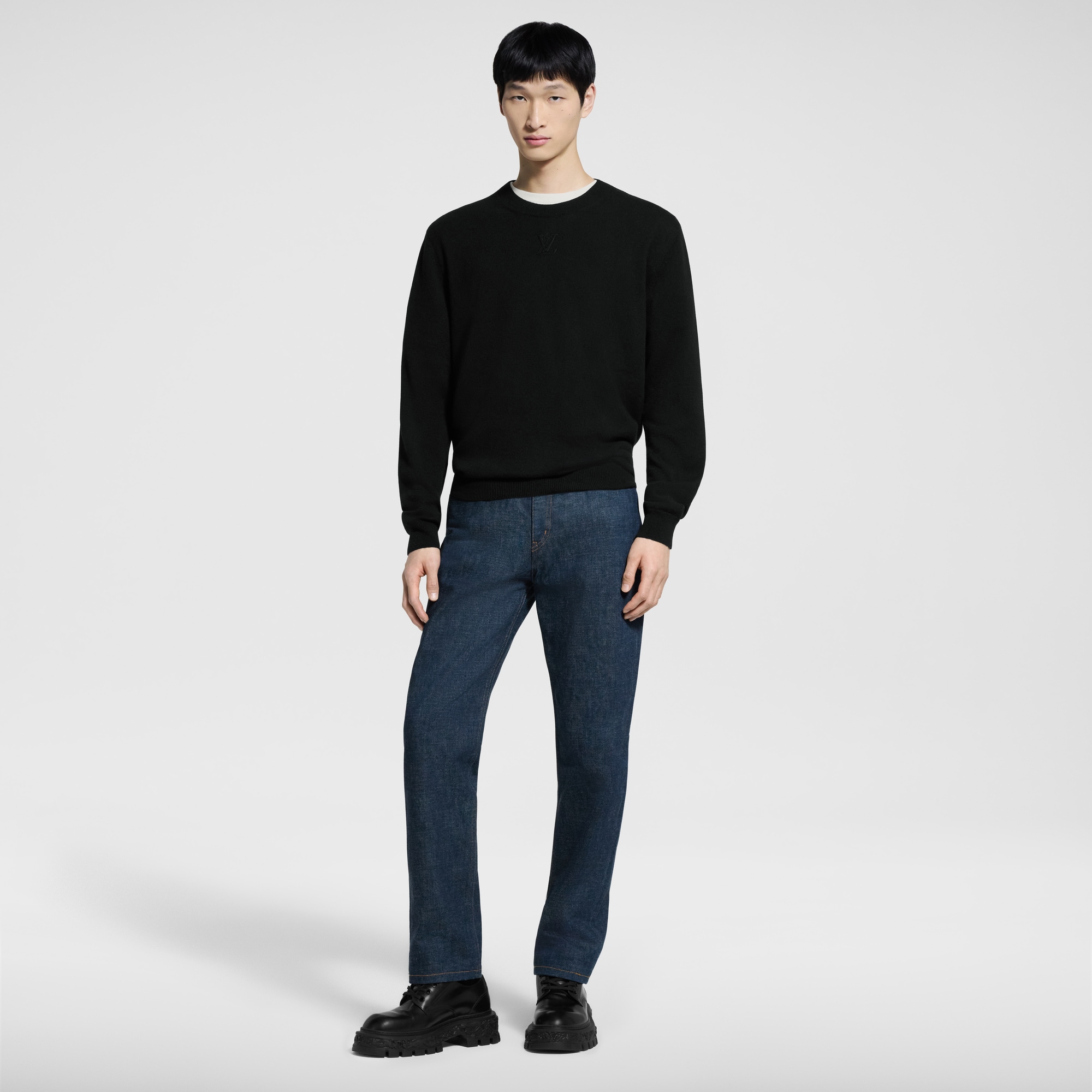 เสื้อคอกลมประทับลาย LV รุ่น LVSE  in ผู้ชาย