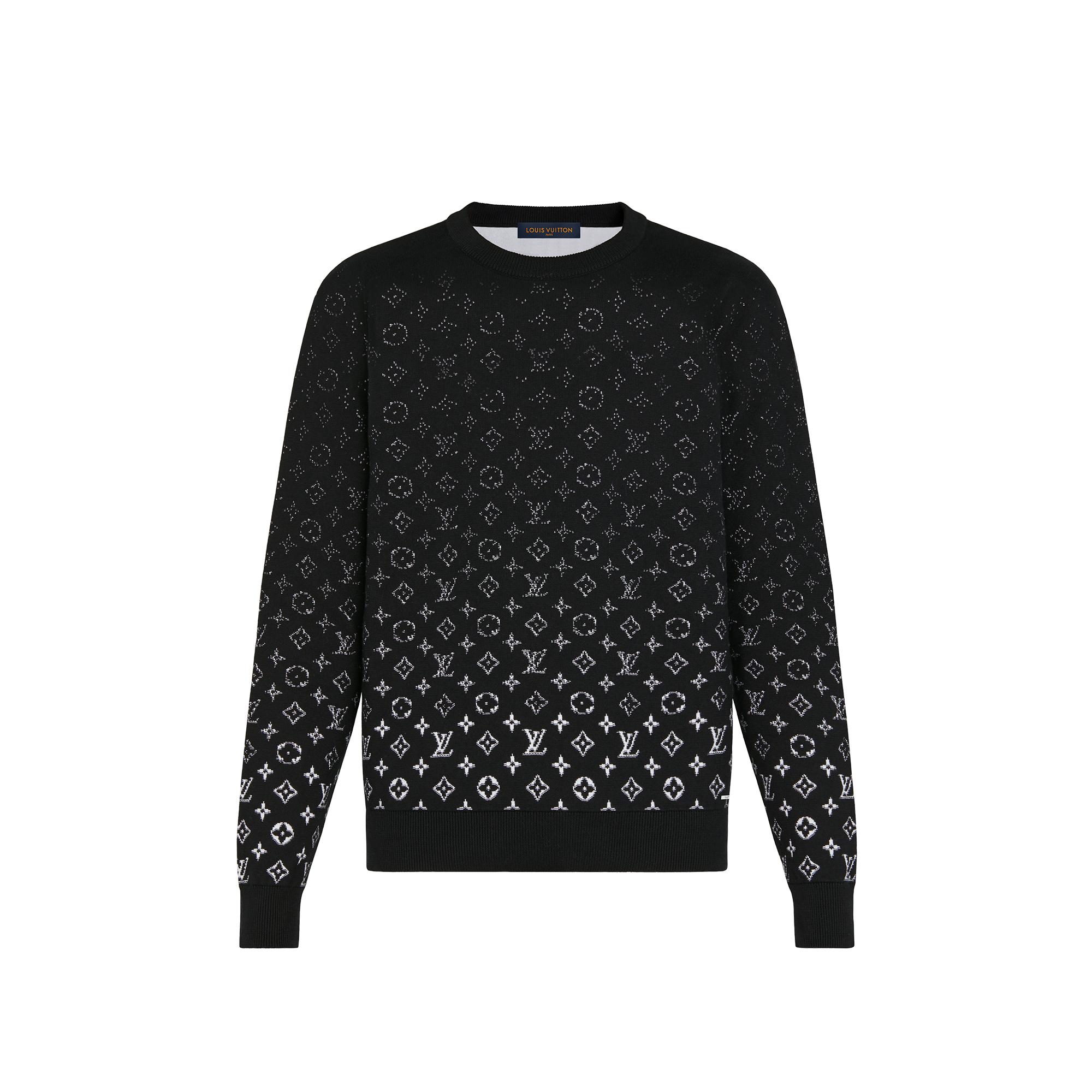 เสื้อแขนยาวคอกลมลาย Monogram Degradé รุ่น LVSE  in ผู้ชาย