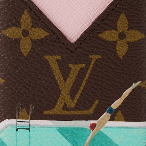 Magnetic Card Holder Monogram แคนวาสประเภทอื่น in ผู้หญิง's กระเป๋าสตางค์และผลิตภัณฑ์เครื่องหนังขนาดเล็ก กระเป๋าใส่บัตรและพวงกุญแจสำหรับผู้หญิง collections by Louis Vuitton (การย่อ/ขยายผลิตภัณฑ์)
