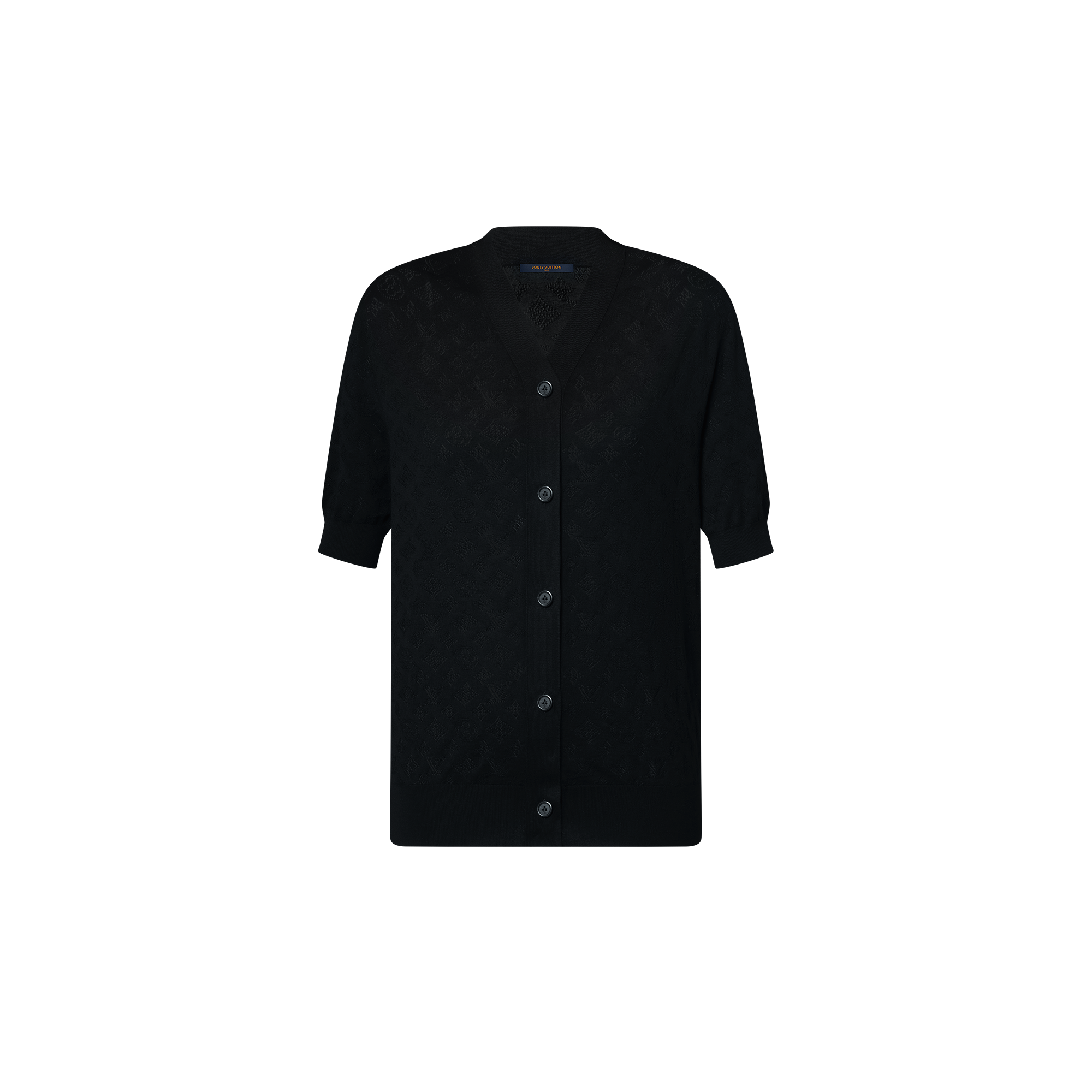 เสื้อคาร์ดิแกนแขนสั้นลาย Mahina Monogram  in ผู้หญิง