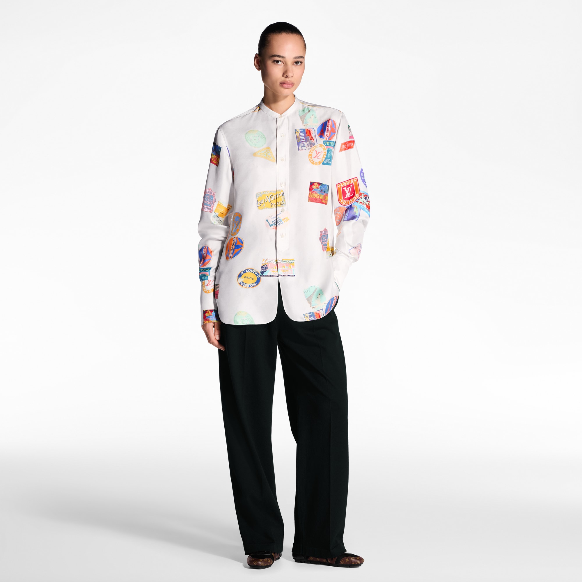 เสื้อเชิ้ตลาย Mahina Patch  in ผู้หญิง