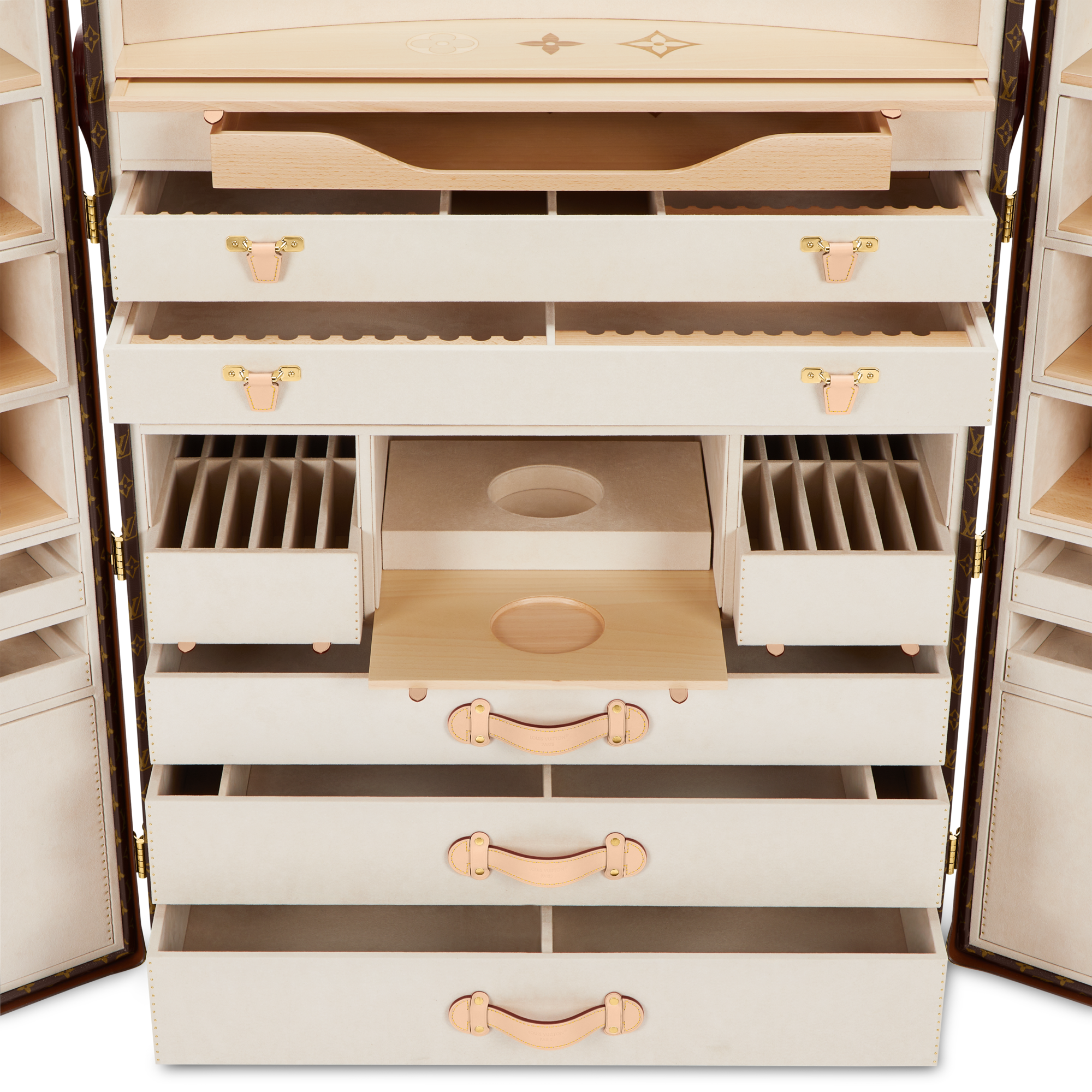 ทรังก์รุ่น Malle Vaisselier Monogram in Les Extraordinaires