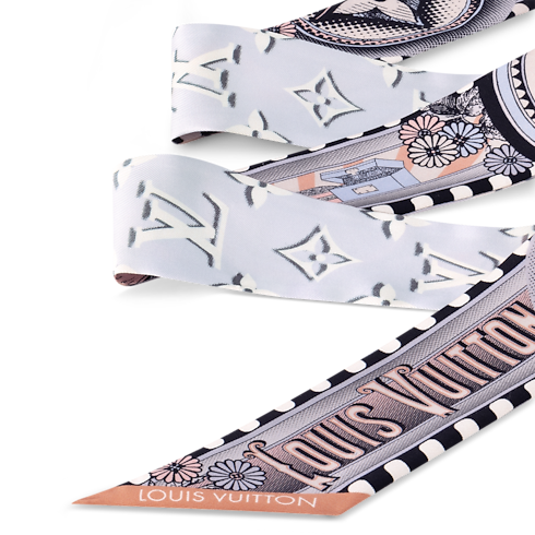 ผ้า BB Bandeau รุ่น Malles Merveilleuses Remix . in ผู้หญิง's แอคเซสเซอรี่ ผ้าโพกหัวสำหรับผู้หญิง collections by Louis Vuitton (การย่อ/ขยายผลิตภัณฑ์)