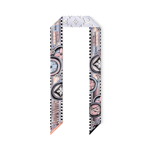 ผ้า BB Bandeau รุ่น Malles Merveilleuses Remix . in ผู้หญิง's แอคเซสเซอรี่ ผ้าโพกหัวสำหรับผู้หญิง collections by Louis Vuitton (การย่อ/ขยายผลิตภัณฑ์)