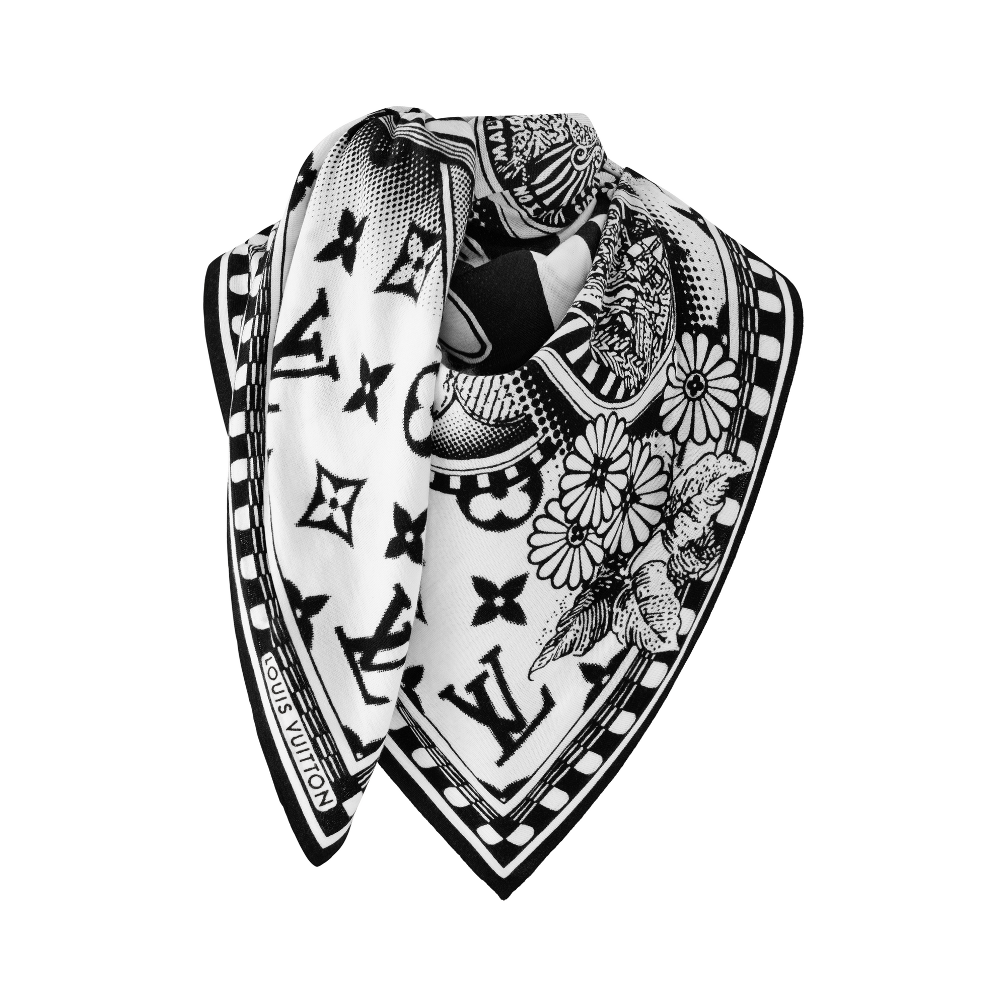 ผ้าคลุมไหล่รุ่น Malles Merveilleuses Remix . in ผู้หญิง