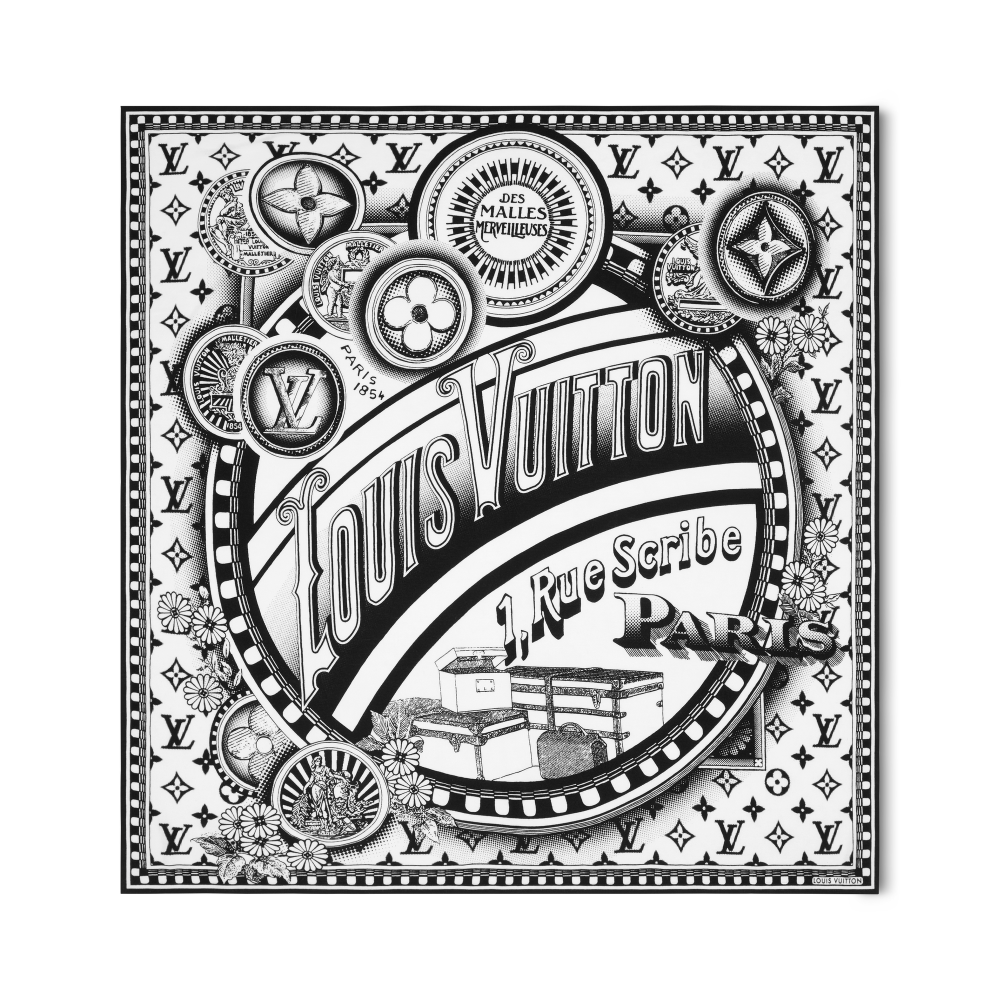 ผ้าคลุมไหล่รุ่น Malles Merveilleuses Remix . in ผู้หญิง