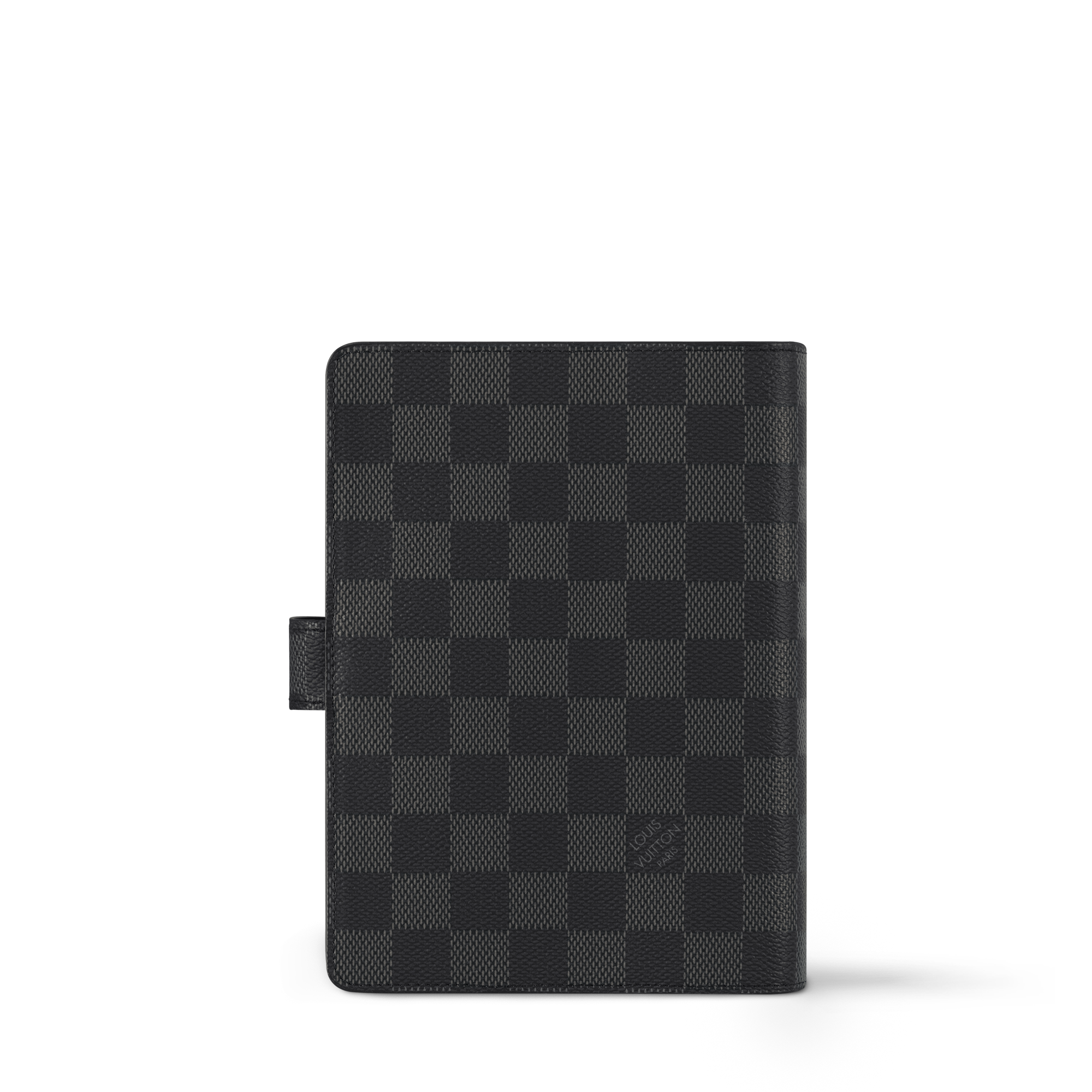 ปกสมุดบันทึกขนาดกลาง Damier Graphite in ทรังก์ การเดินทาง และ บ้าน