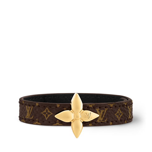 กำไลข้อมือ Mini Flowergram หนังประเภทอื่น in ผู้หญิง's แฟชั่นจิวเวลรี่ สร้อยข้อมือและกำไลข้อมือสำหรับผู้หญิง collections by Louis Vuitton (การย่อ/ขยายผลิตภัณฑ์)