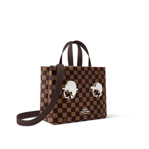 กระเป๋ารุ่น Mini Shopper Tote Damier Ebene แคนวาส in กระเป๋าและผลิตภัณฑ์เครื่องหนังขนาดเล็ก's สำหรับผู้ชาย ผลิตภัณฑ์ใหม่ล่าสุด collections by Louis Vuitton (การย่อ/ขยายผลิตภัณฑ์)