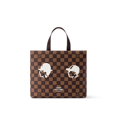 กระเป๋ารุ่น Mini Shopper Tote Damier Ebene แคนวาส in กระเป๋าและผลิตภัณฑ์เครื่องหนังขนาดเล็ก's สำหรับผู้ชาย ผลิตภัณฑ์ใหม่ล่าสุด collections by Louis Vuitton (การย่อ/ขยายผลิตภัณฑ์)