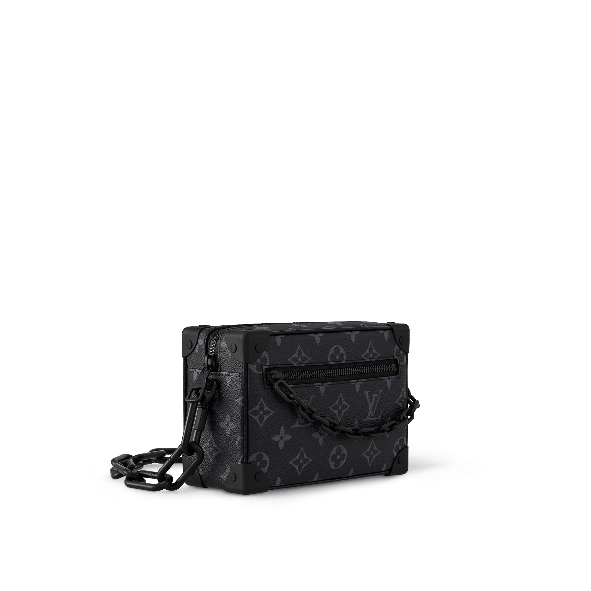 กระเป๋ารุ่น Mini Soft Trunk  Monogram Eclipse in ผู้ชาย