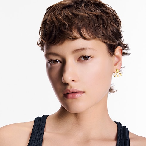 ต่างหู Minigram Pearls . in ผู้หญิง's แฟชั่นจิวเวลรี่ เครื่องประดับสำหรับผู้หญิง collections by Louis Vuitton (การย่อ/ขยายผลิตภัณฑ์)