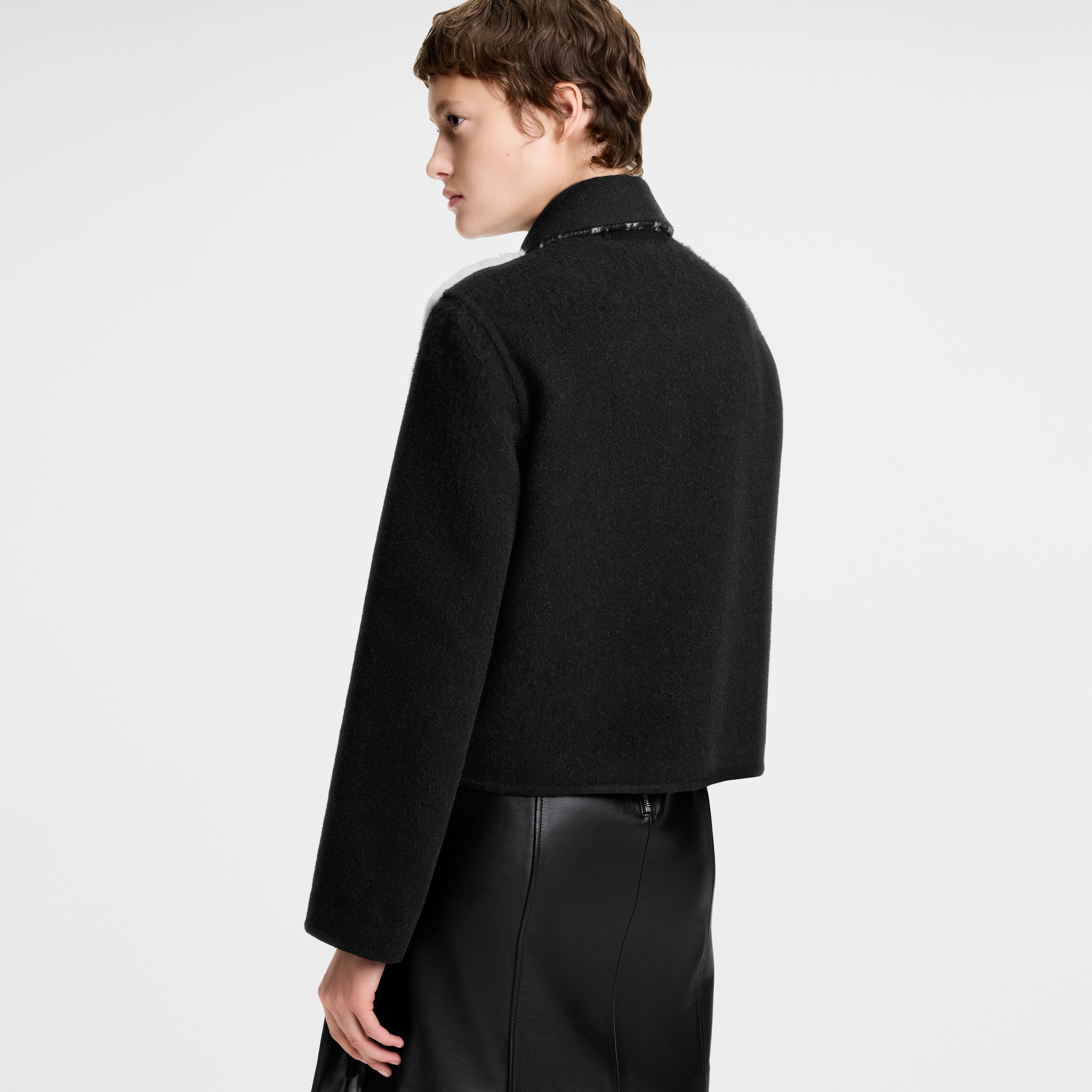 Mink Jacket Cachemire Mix Cachemire  in ผู้หญิง