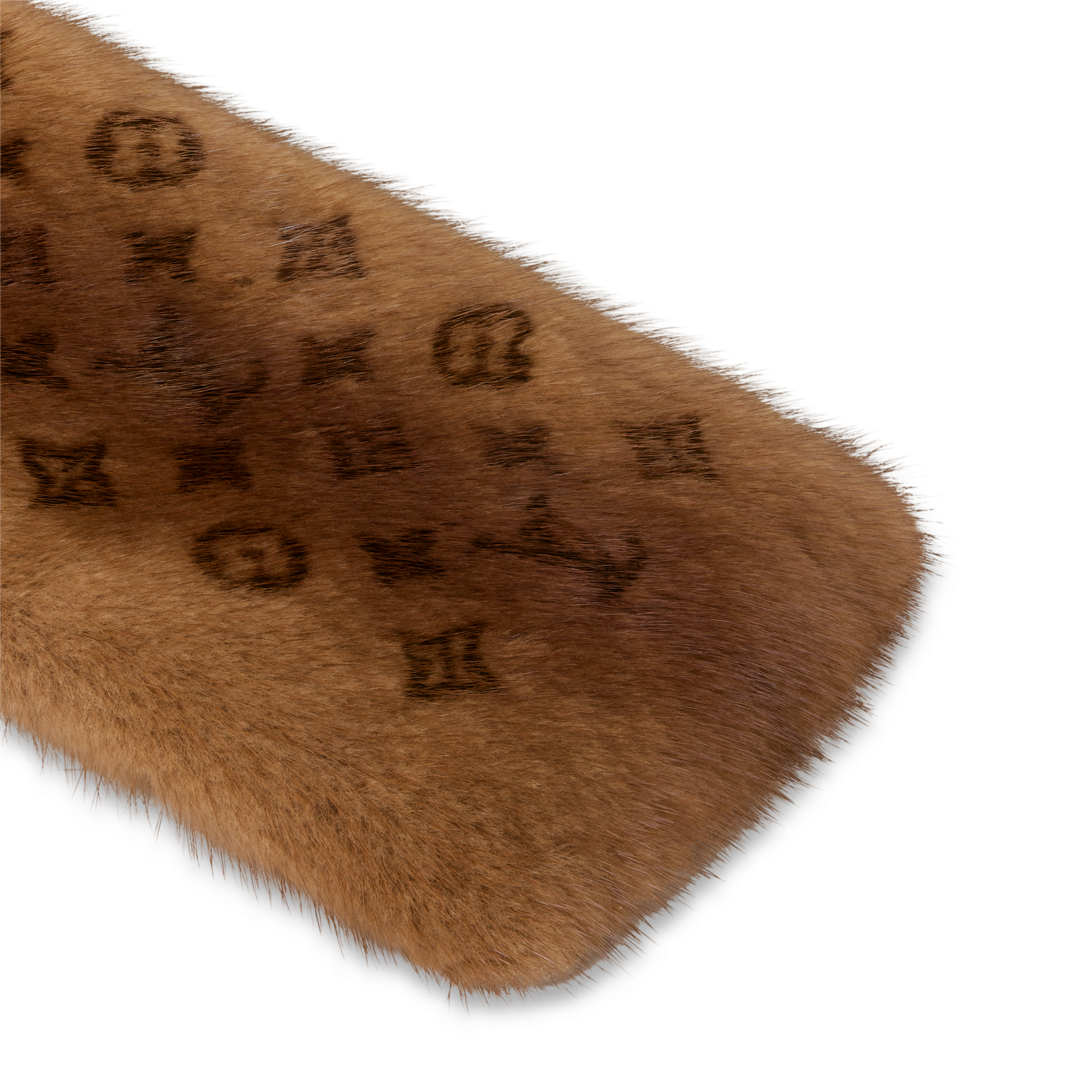 ผ้าพันคอขนมิงค์รุ่น Monogram . in ผู้หญิง