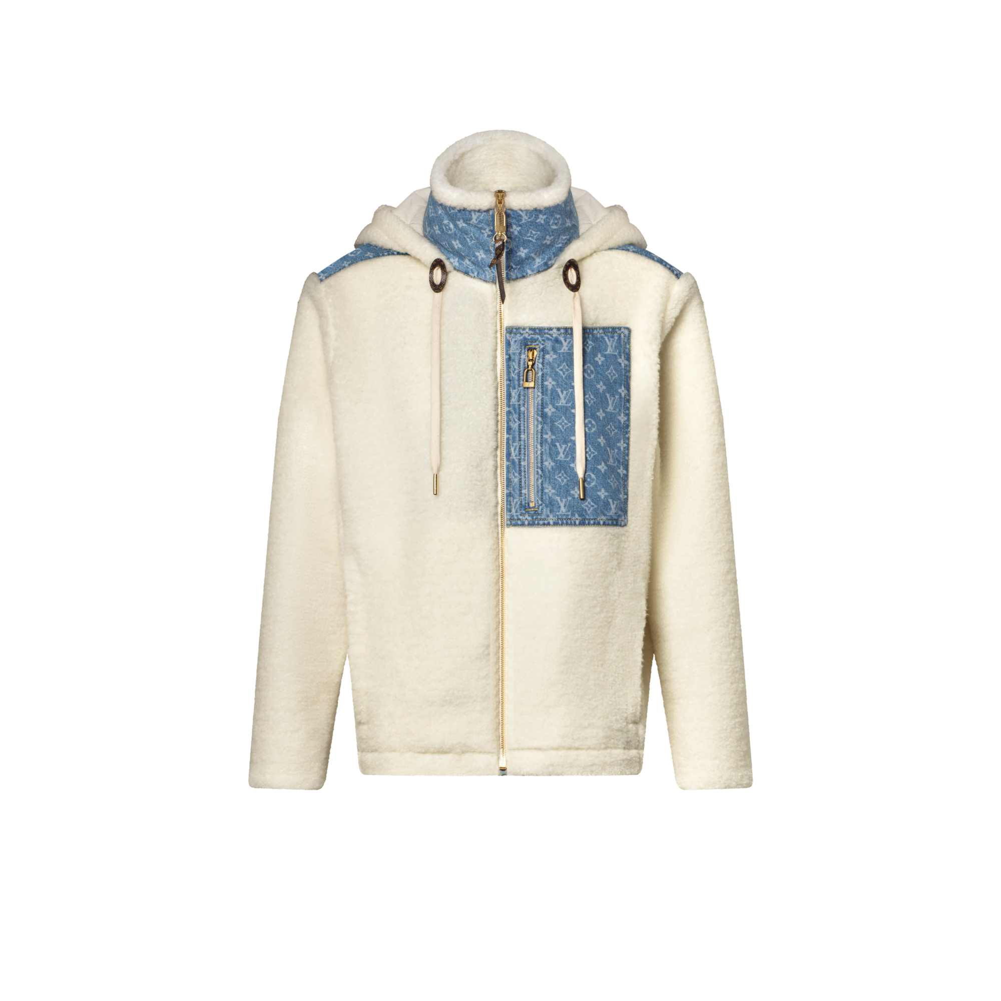 Monogram Accent Fleece Jacket  in ผู้หญิง