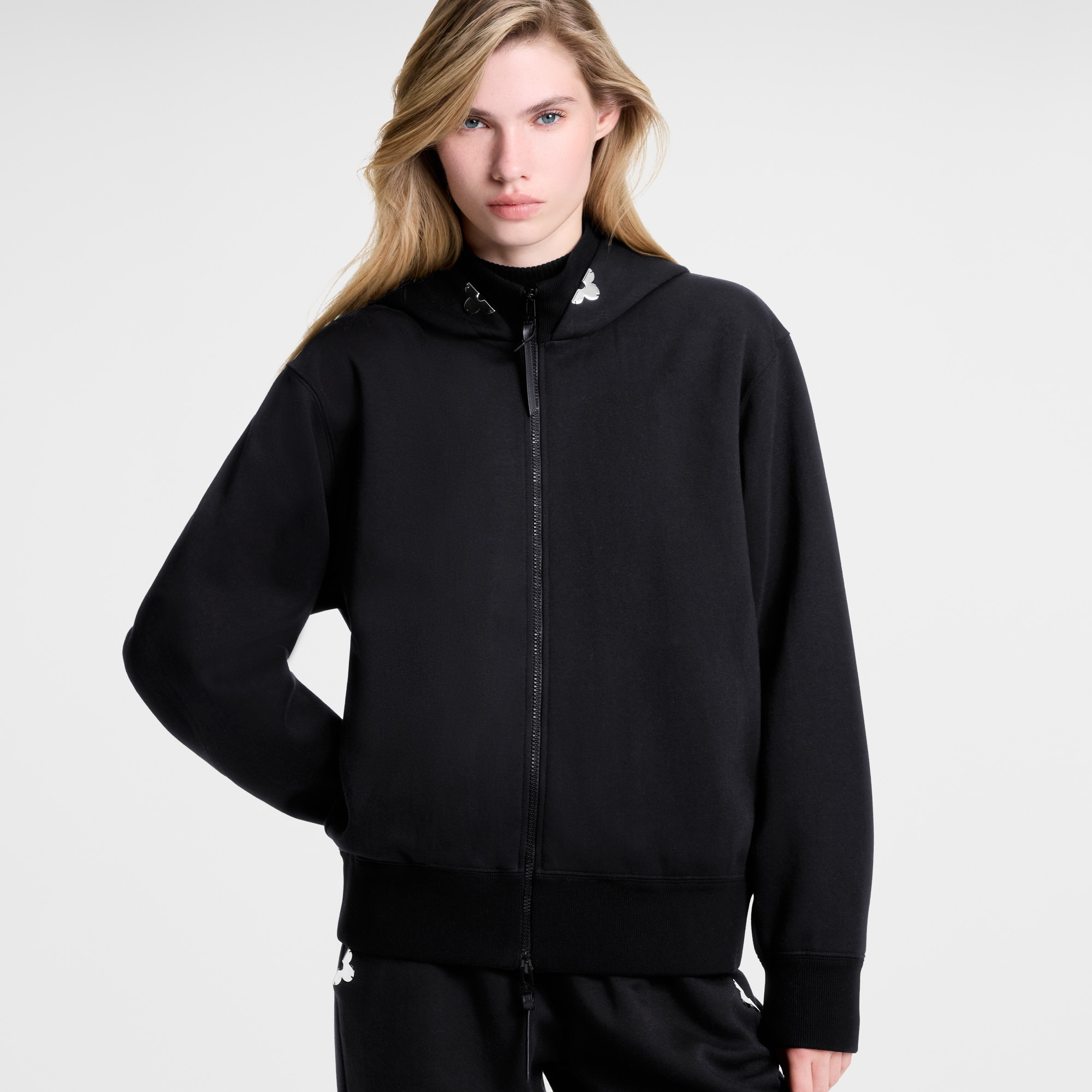 Monogram Accent Hoodie  in ผู้หญิง