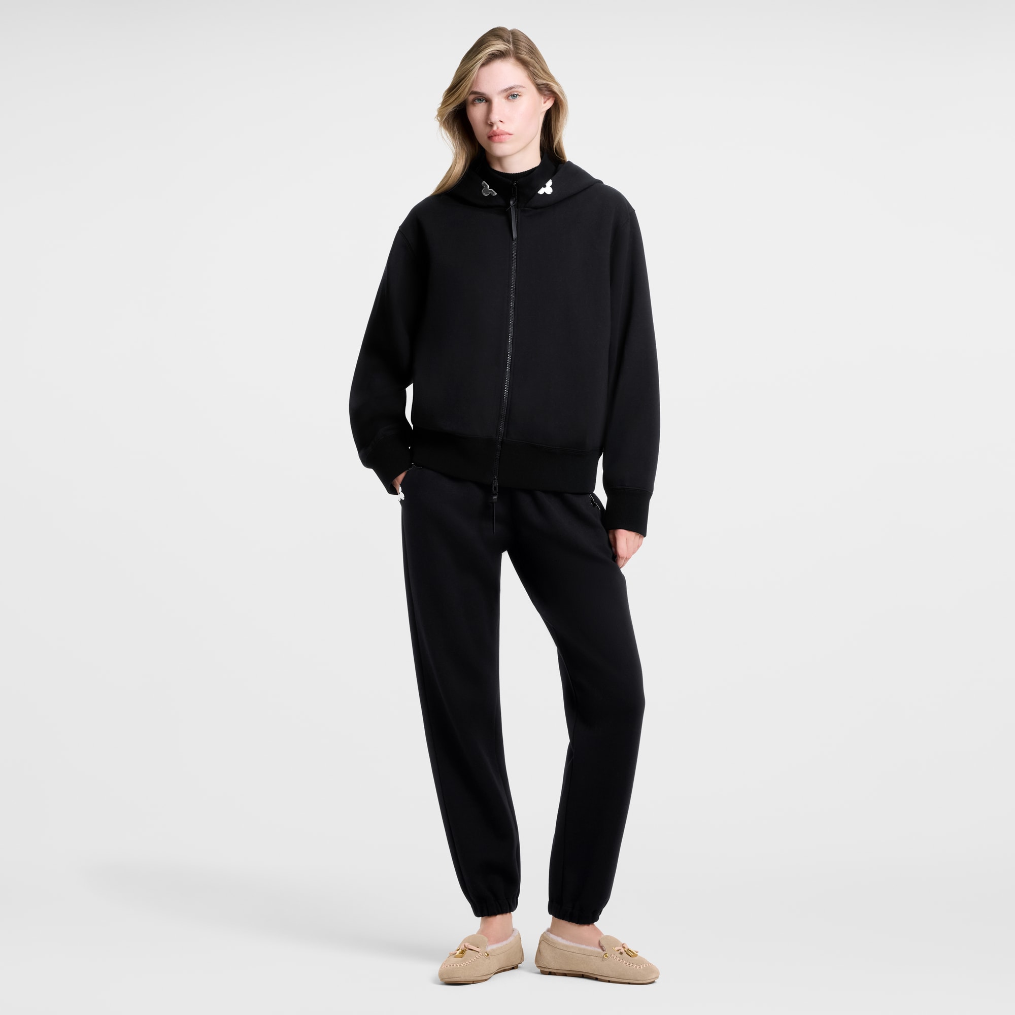 Monogram Accent Hoodie  in ผู้หญิง