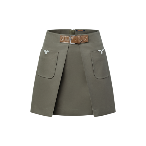 กระโปรงมินิสเกิร์ตลาย Monogram in ผู้หญิง's เสื้อผ้า กางเกงขาสั้นและกระโปรงสำหรับผู้หญิง collections by Louis Vuitton (การย่อ/ขยายผลิตภัณฑ์)