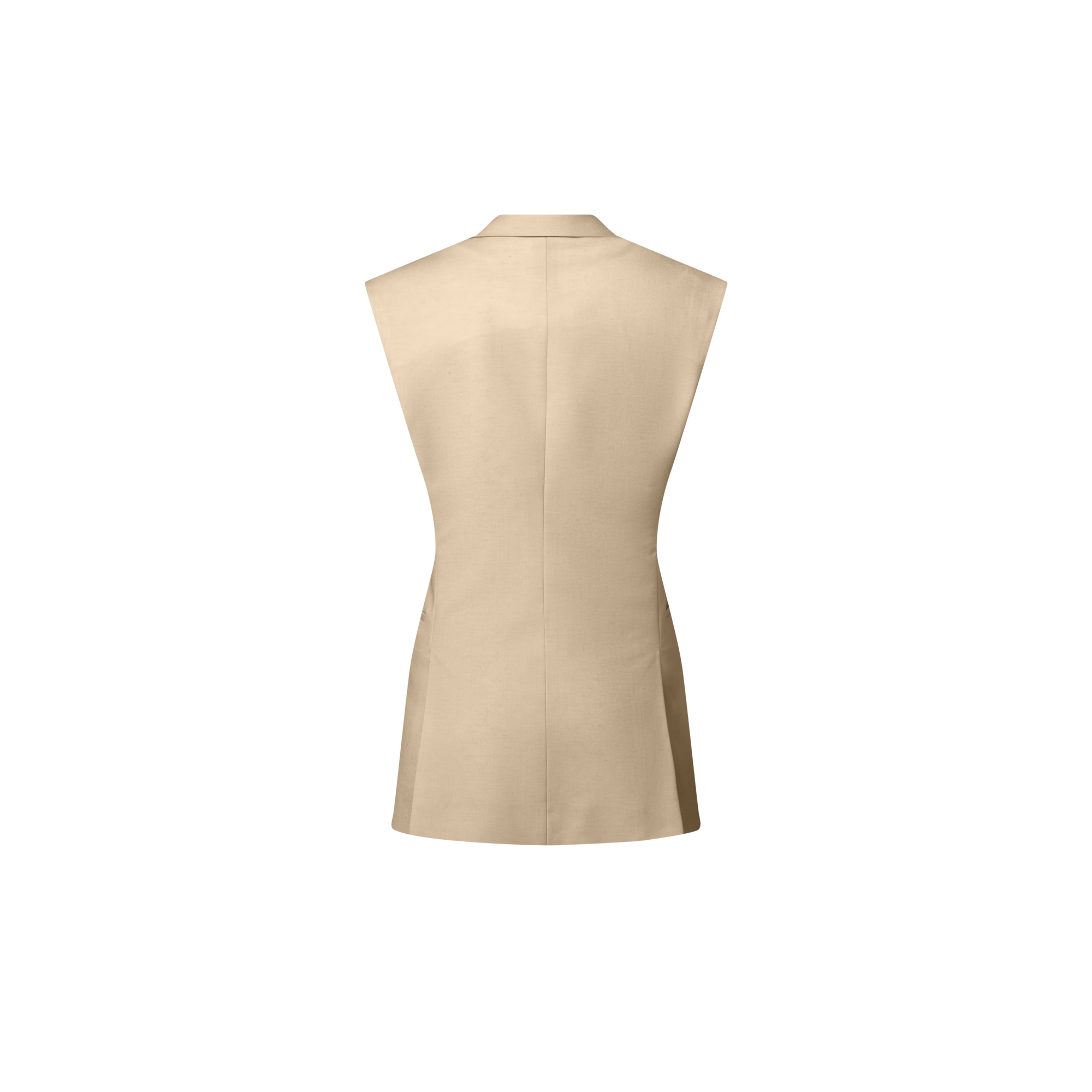 เสื้อเบลเซอร์แขนกุดตกแต่งดีเทลลาย Monogram  in ผู้หญิง