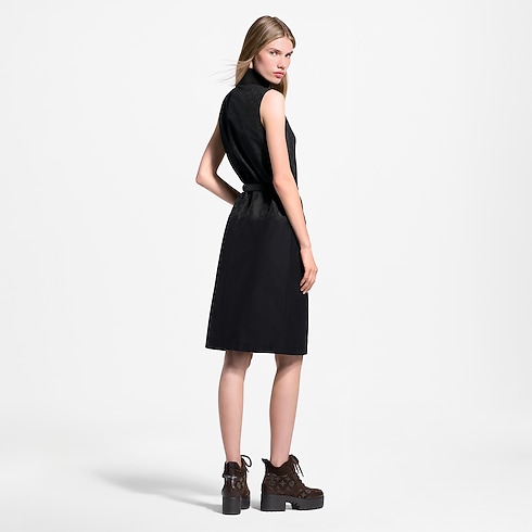 เดรส Taffeta แต่งดีเทลลาย Monogram in ผู้หญิง's เสื้อผ้า ชุดเดรสสำหรับผู้หญิง collections by Louis Vuitton (การย่อ/ขยายผลิตภัณฑ์)