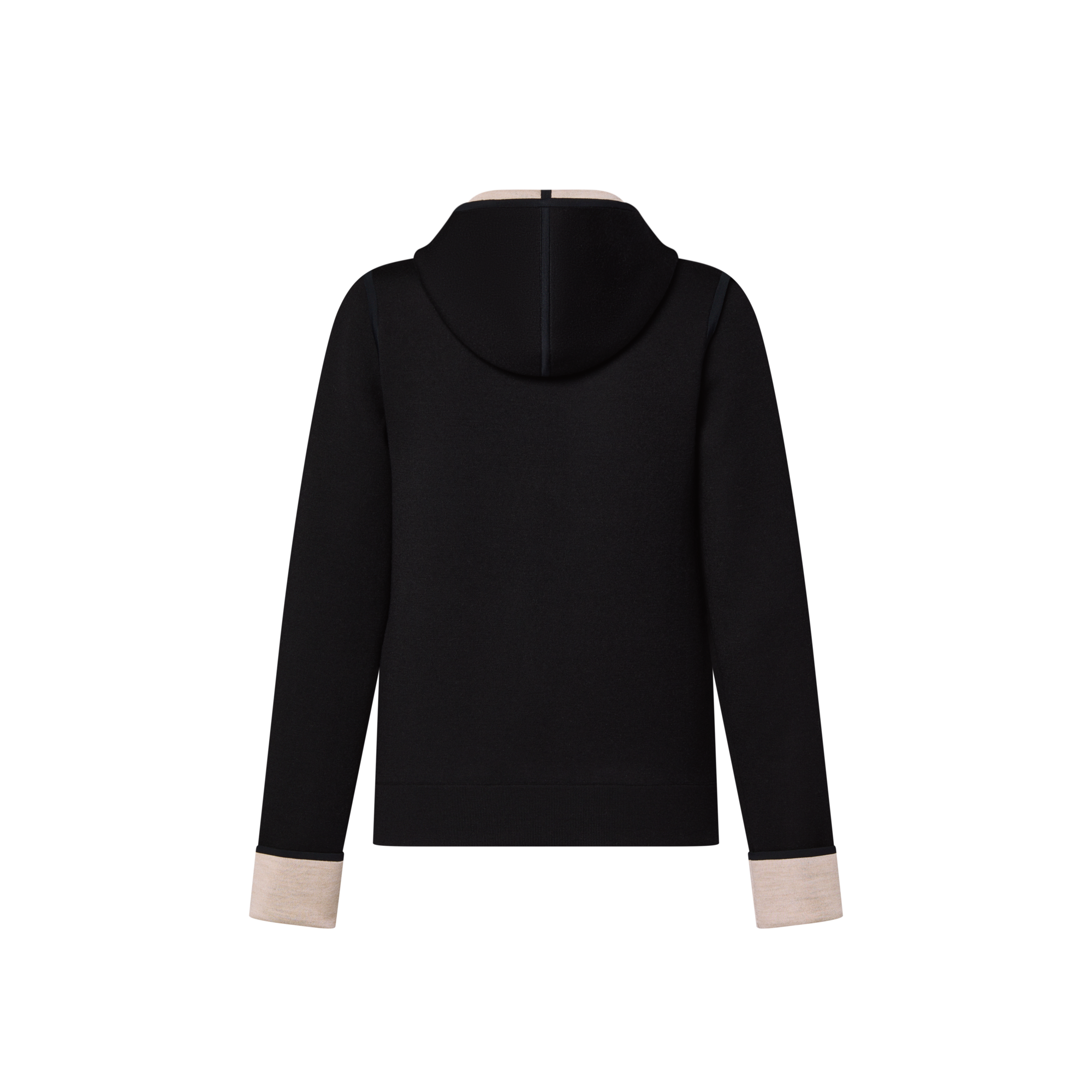 เสื้อฮู้ดซิปหน้าแต่งดีเทลลาย Monogram  in ผู้หญิง