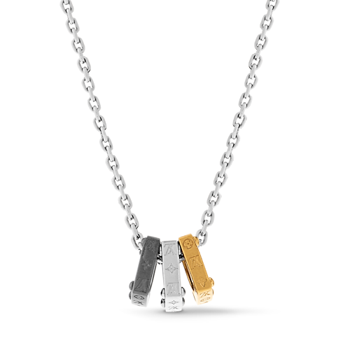 สร้อยคอ Monogram Bold . in ผู้ชาย's แอคเซสเซอรี่ ผลิตภัณฑ์ใหม่ประจำฤดูกาล collections by Louis Vuitton (การย่อ/ขยายผลิตภัณฑ์)