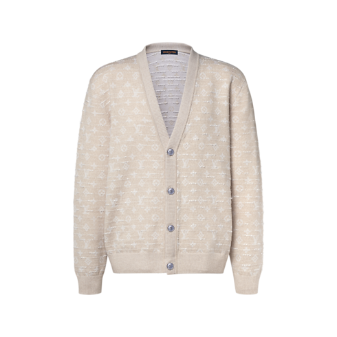 Monogram Cardigan in ผู้ชาย's เสื้อผ้า เสื้อผ้าสำหรับผู้ชาย collections by Louis Vuitton (การย่อ/ขยายผลิตภัณฑ์)