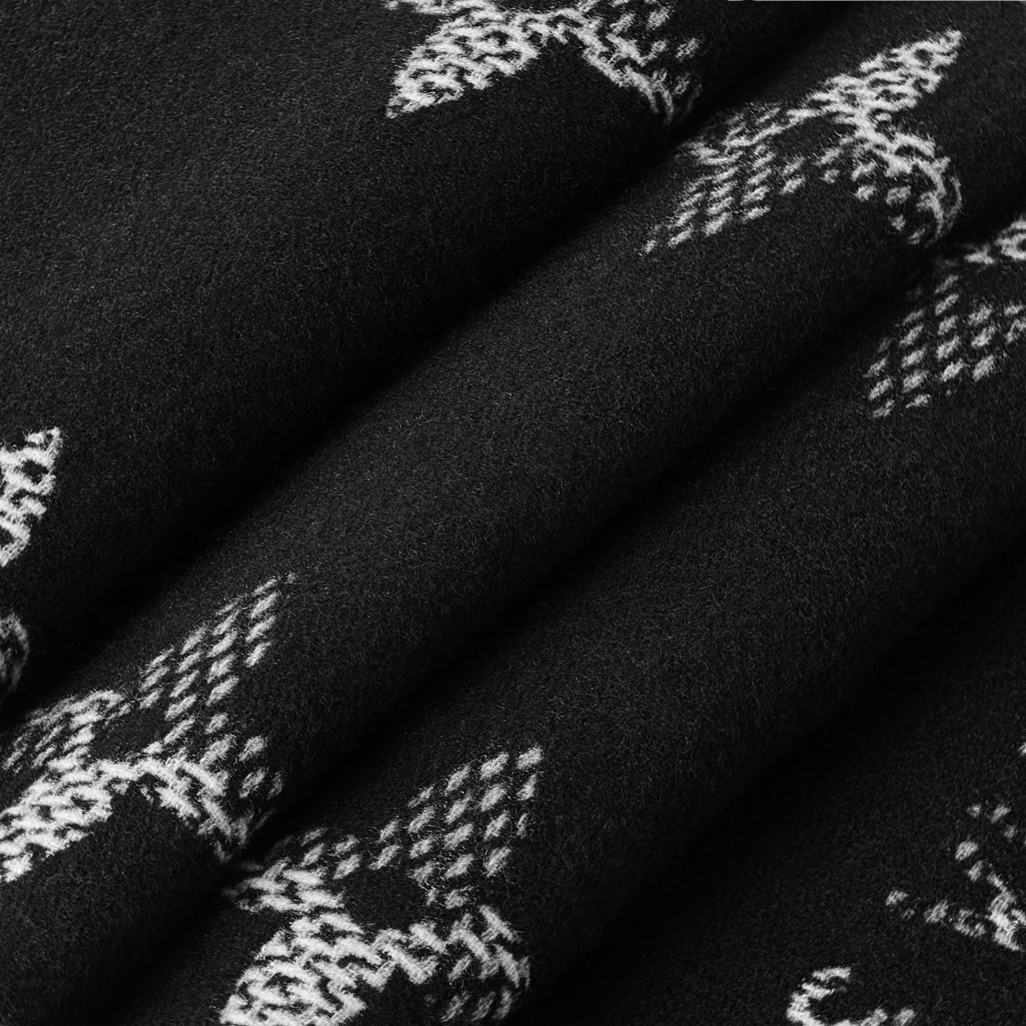 Monogram Check Scarf . in ผู้ชาย