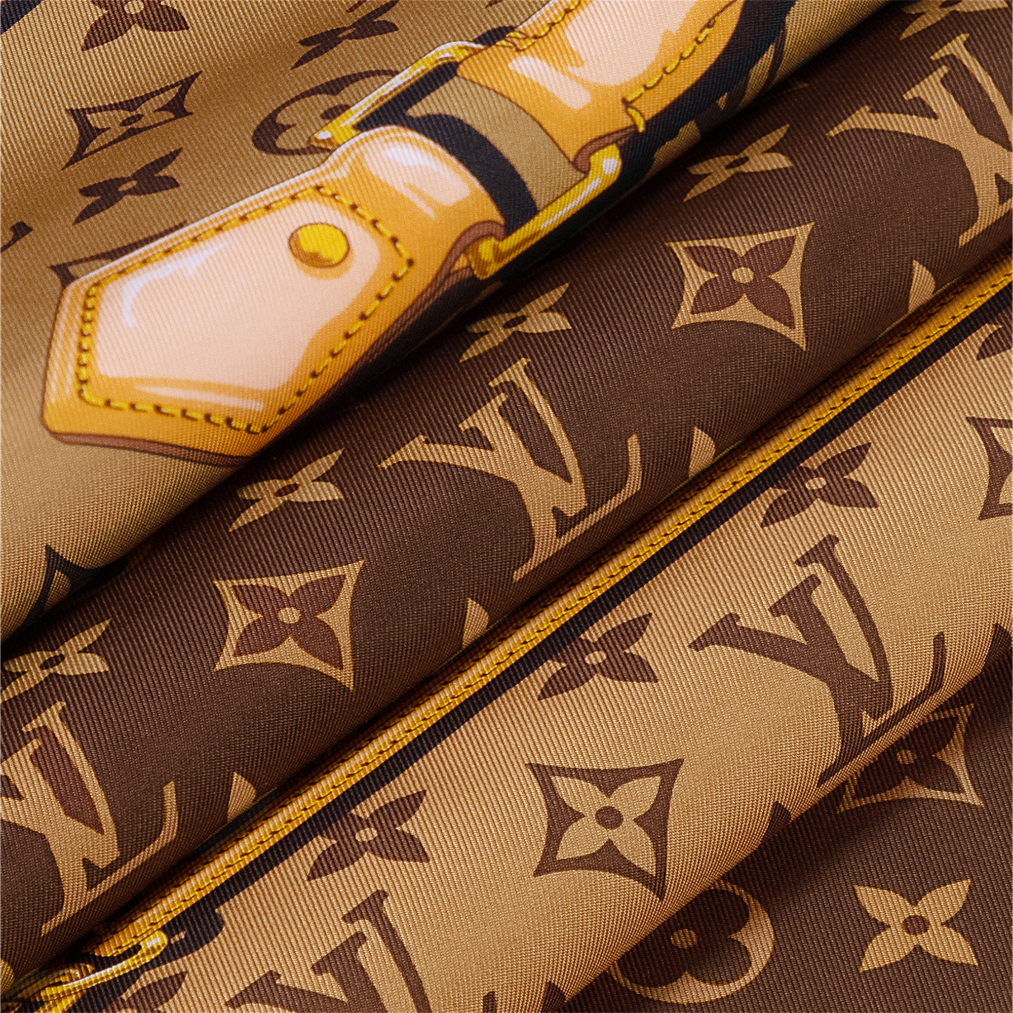 ผ้า Square รุ่น Monogram Confidential 90 . in ผู้หญิง