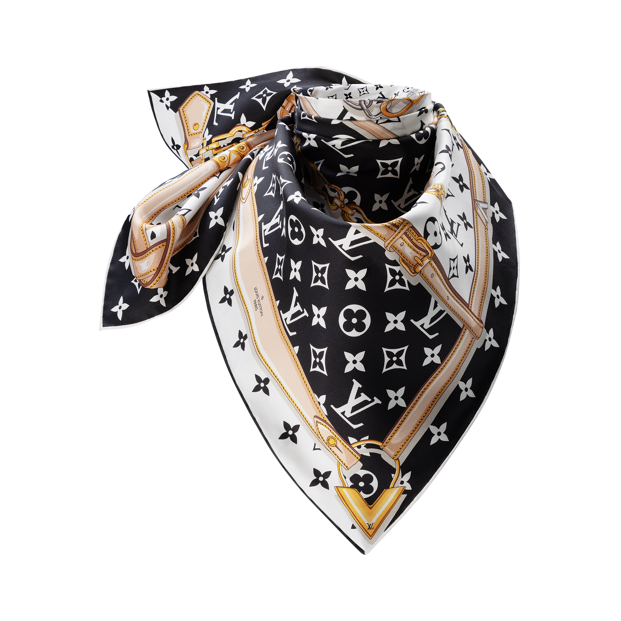 ผ้า Square รุ่น Monogram Confidential 90 . in ผู้หญิง
