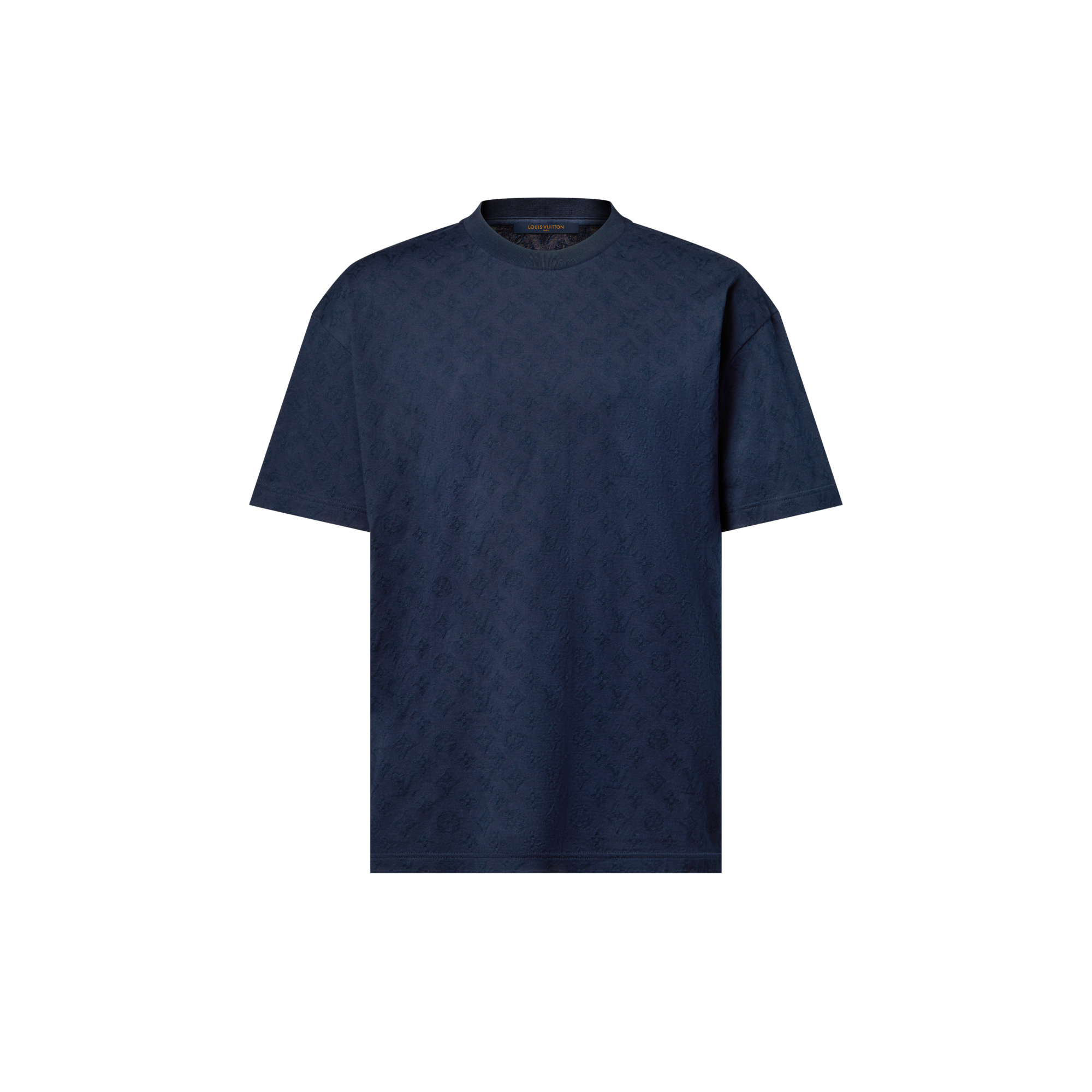 เสื้อยืดลาย Monogram เทคนิค Fil Coupe  in ผู้ชาย