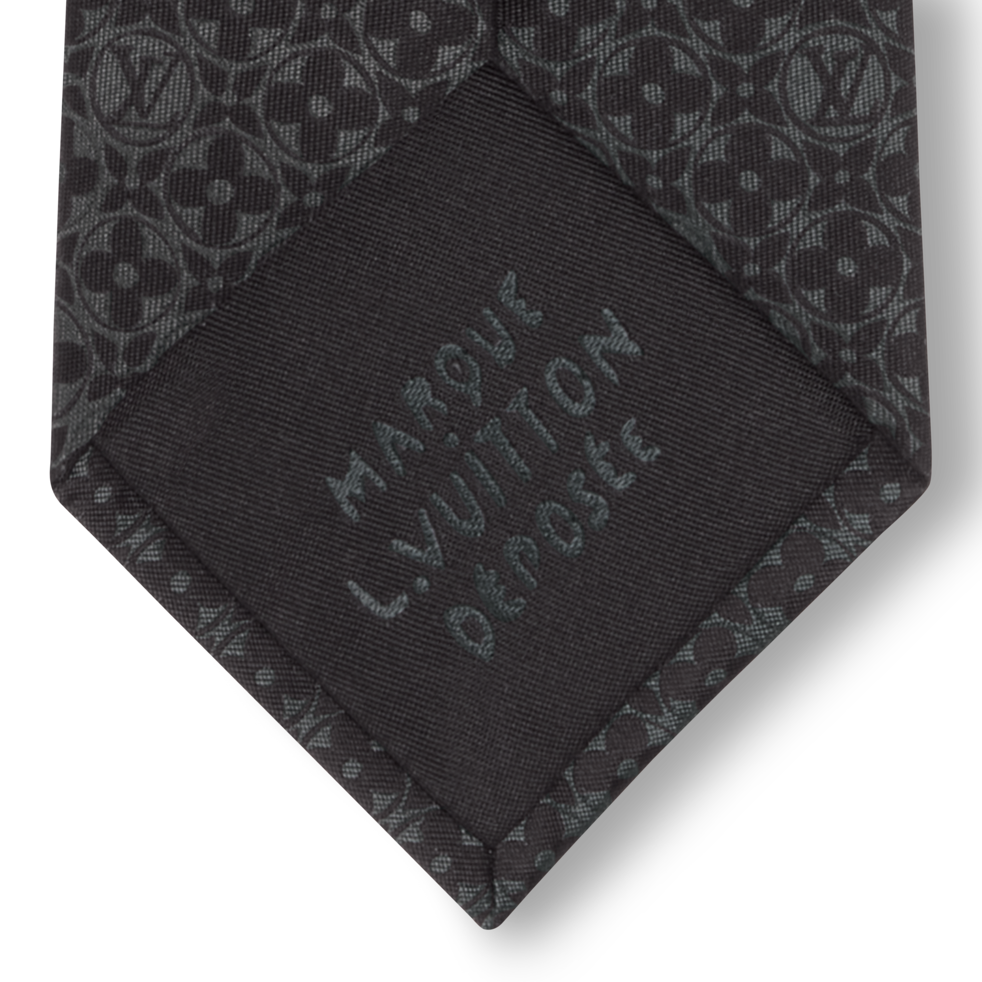 เนคไทรุ่น Monogram Flower . in ผู้ชาย