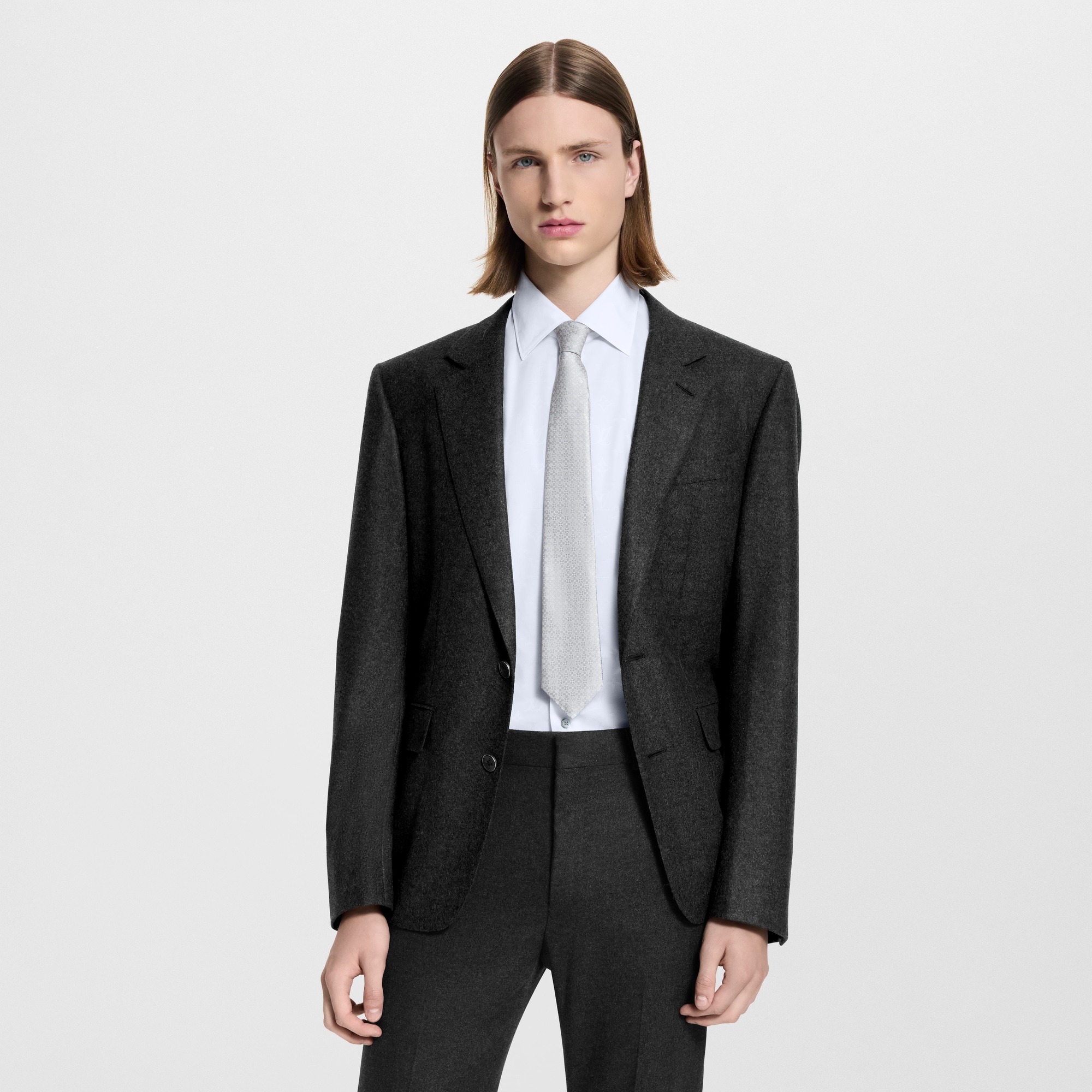 เนคไทรุ่น Monogram Flower . in ผู้ชาย