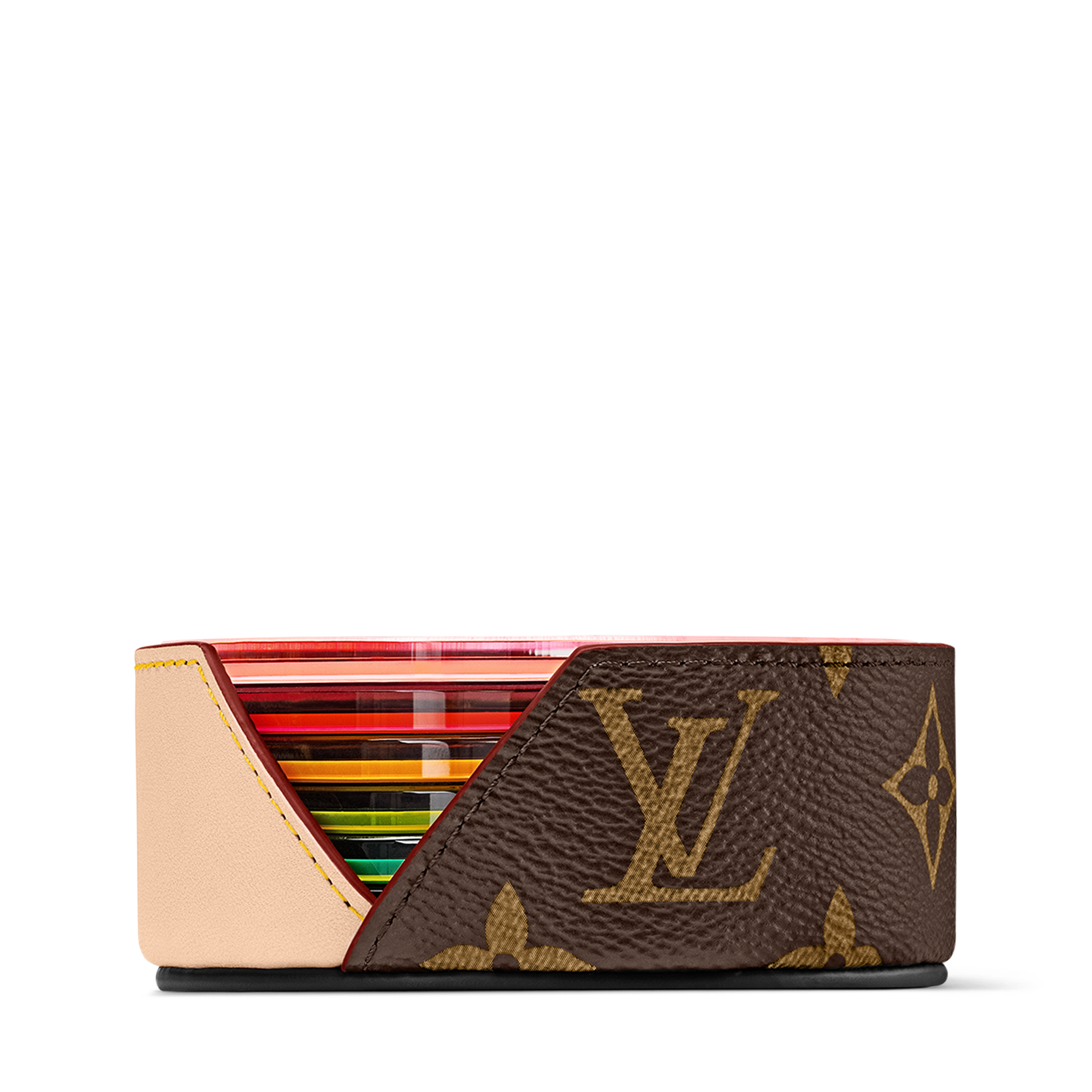 ถาดรองแก้วรุ่น Monogram Fluo Monogram in ทรังก์ การเดินทาง และ บ้าน