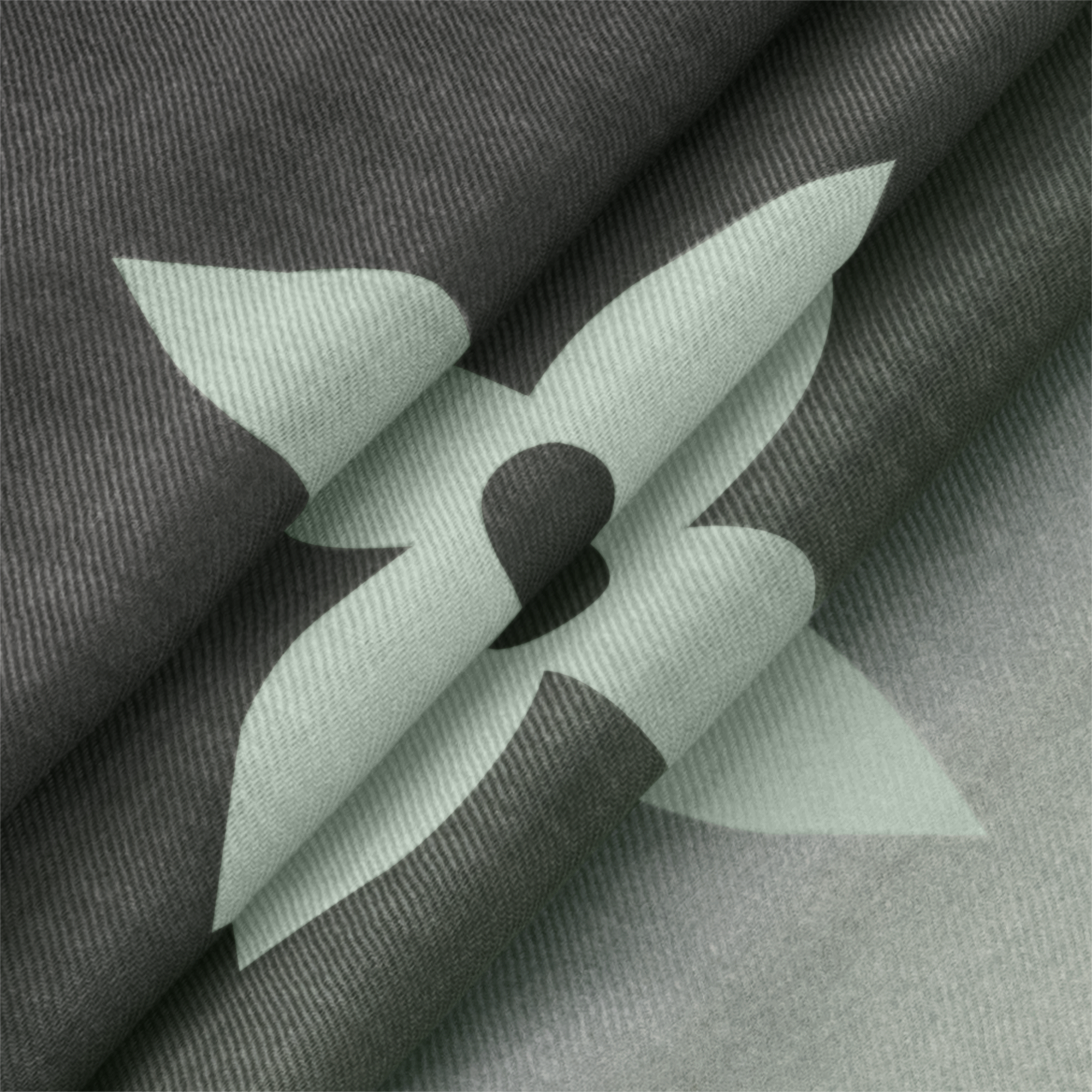 ผ้าพันคอผืนยาวรุ่น Monogram Gradient . in ผู้ชาย