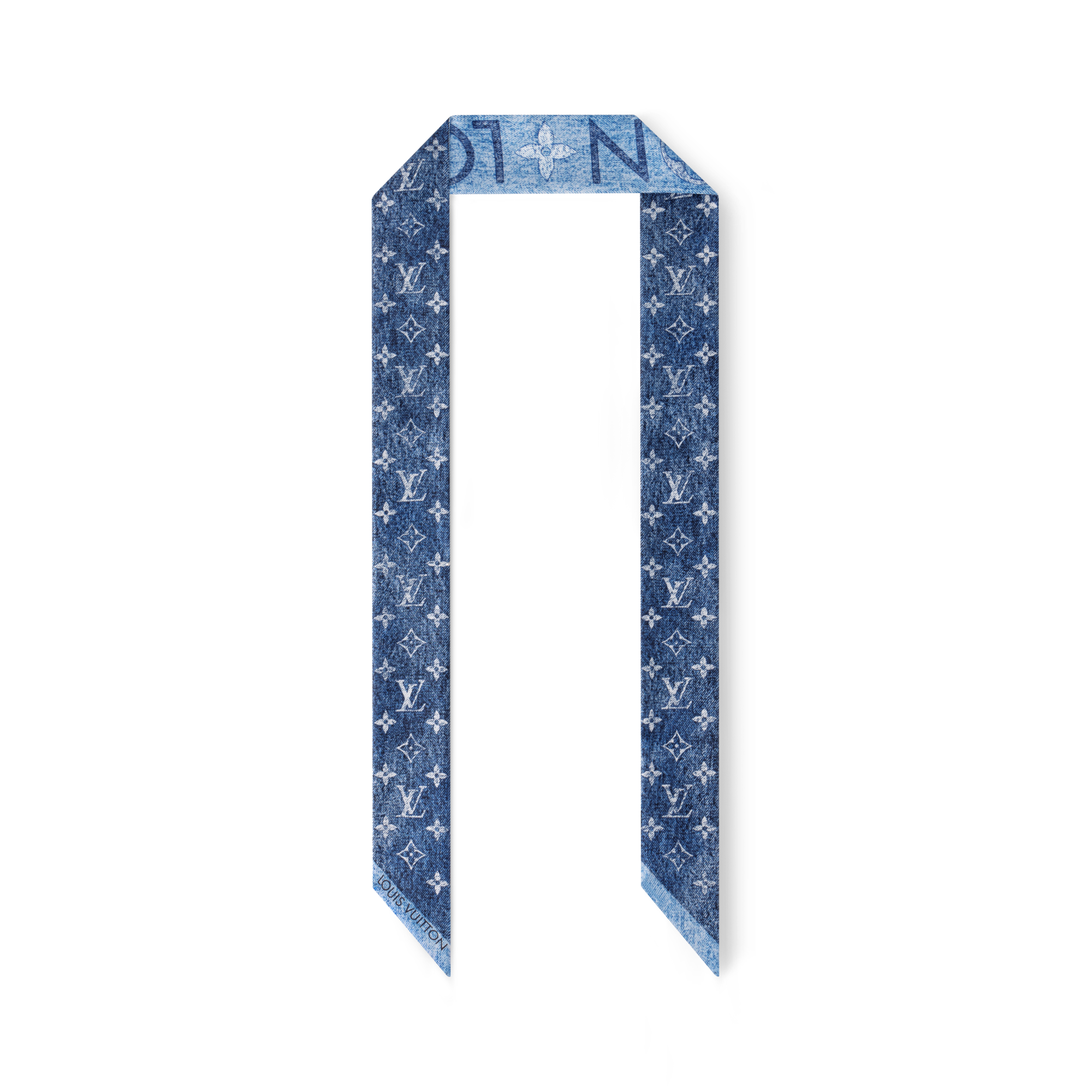 ผ้า BB Bandeau รุ่น Monogram Infinity Denim . in ผู้หญิง