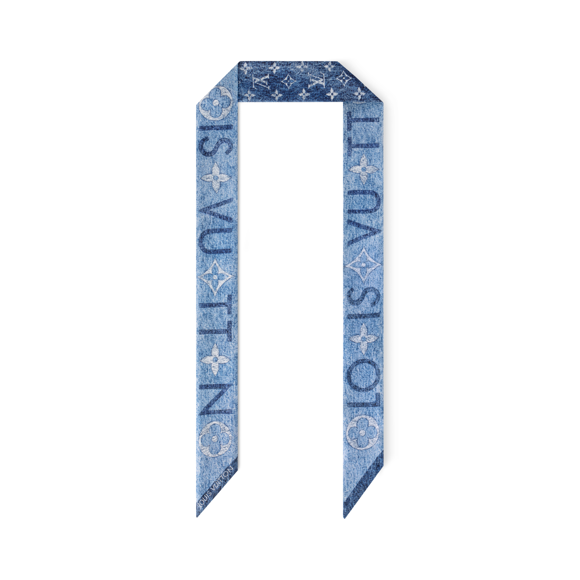 ผ้า BB Bandeau รุ่น Monogram Infinity Denim . in ผู้หญิง