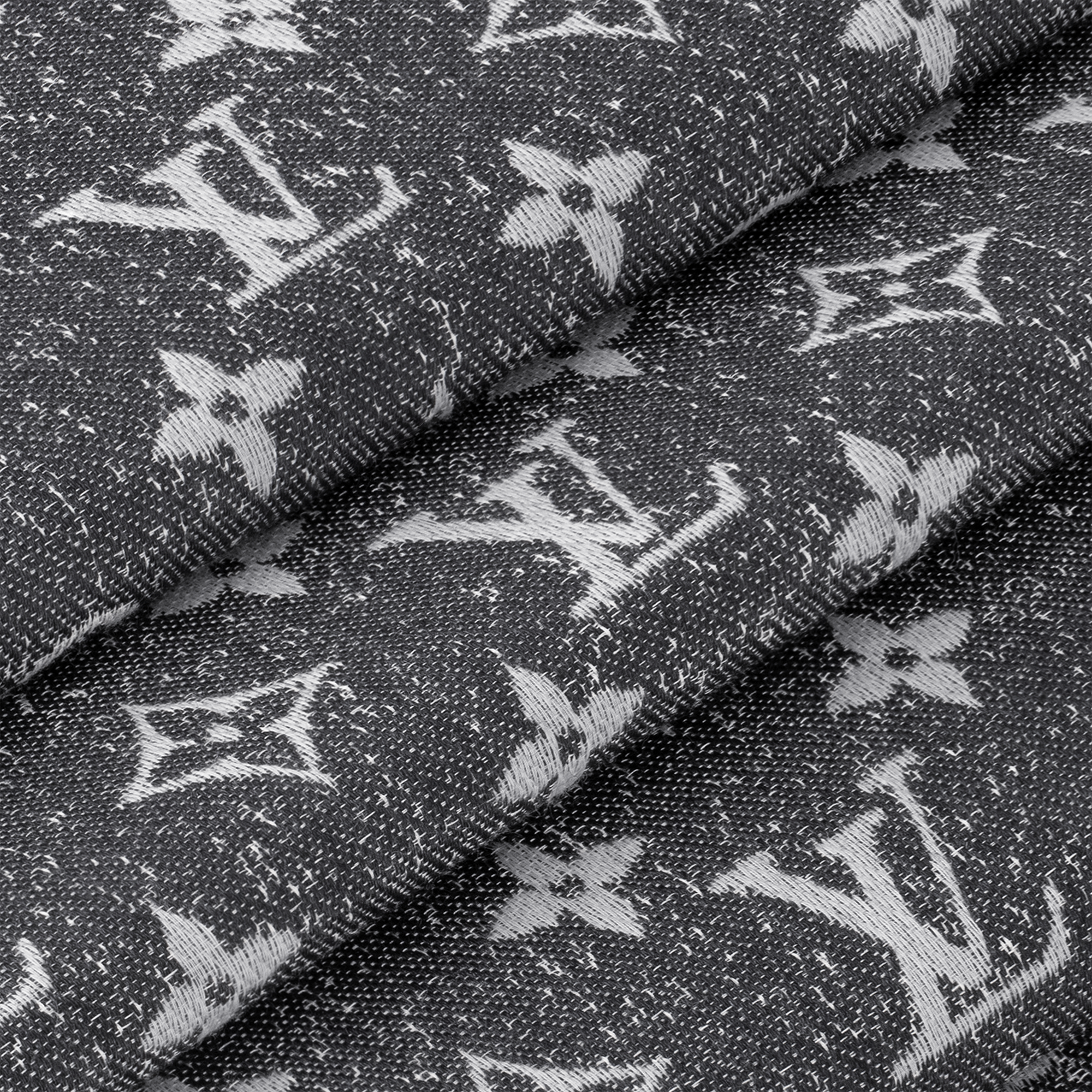 ผ้าคลุมไหล่รุ่น Monogram Jacquard Denim . in ผู้หญิง
